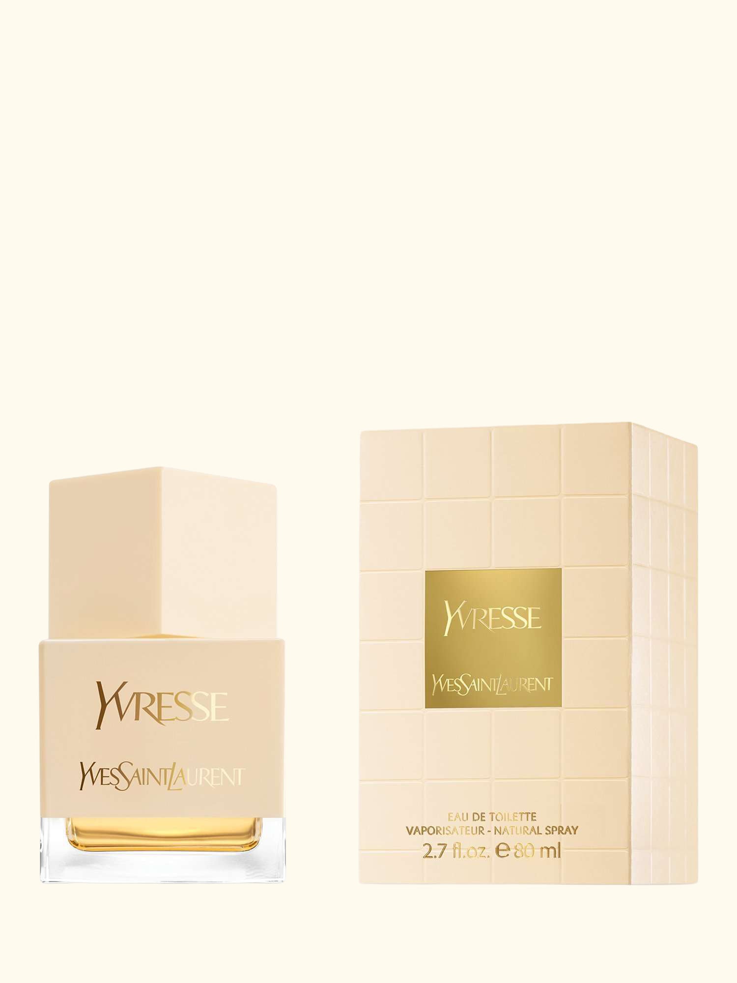 Yvresse Eau de Toilette Natural Spray, 80ml