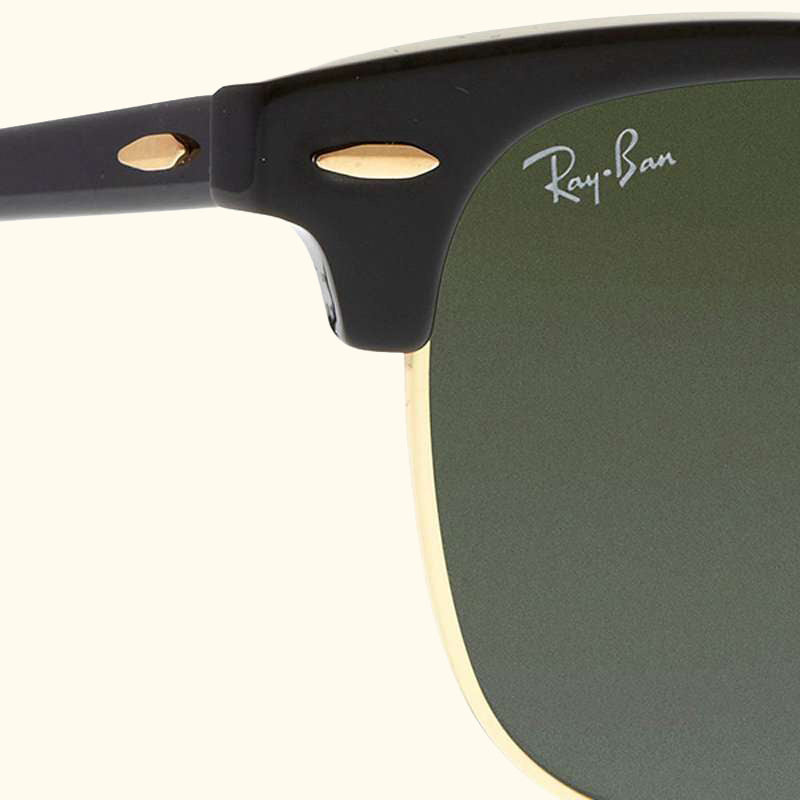 RB3016 Men's Classic Clubmaster Sunglasses