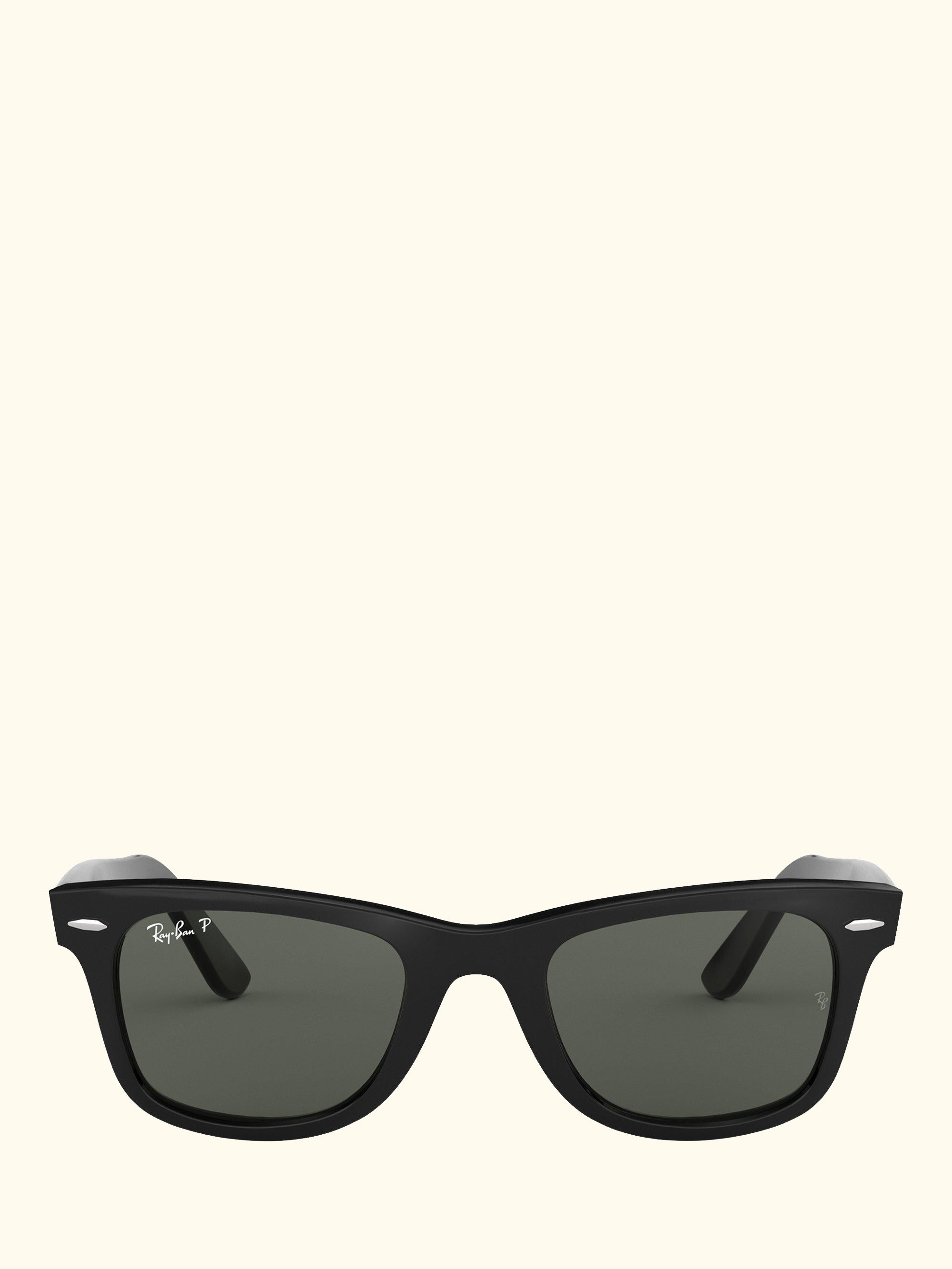 RB2140 Polarised Wayfarer Sunglasses, Black