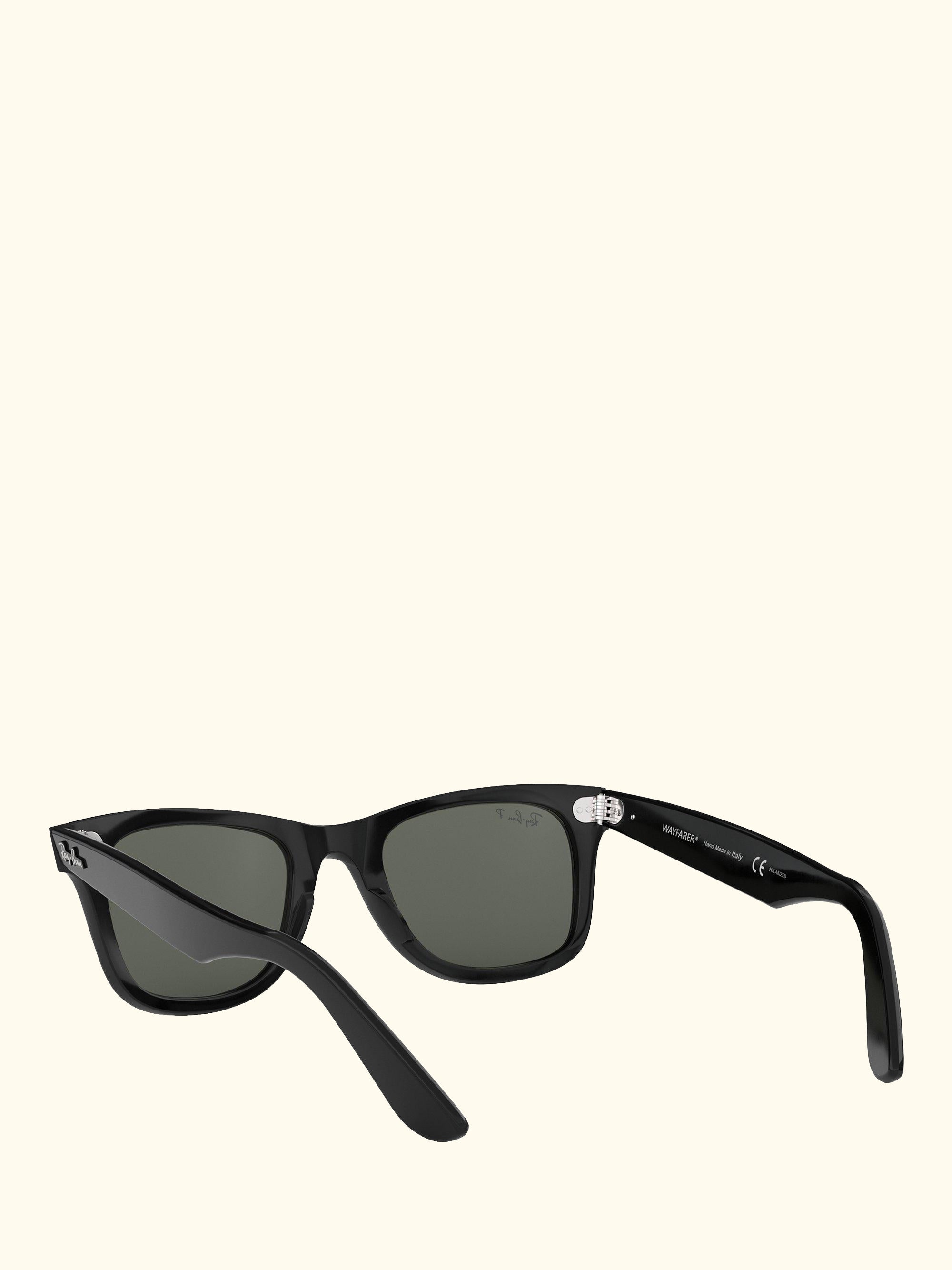RB2140 Polarised Wayfarer Sunglasses, Black