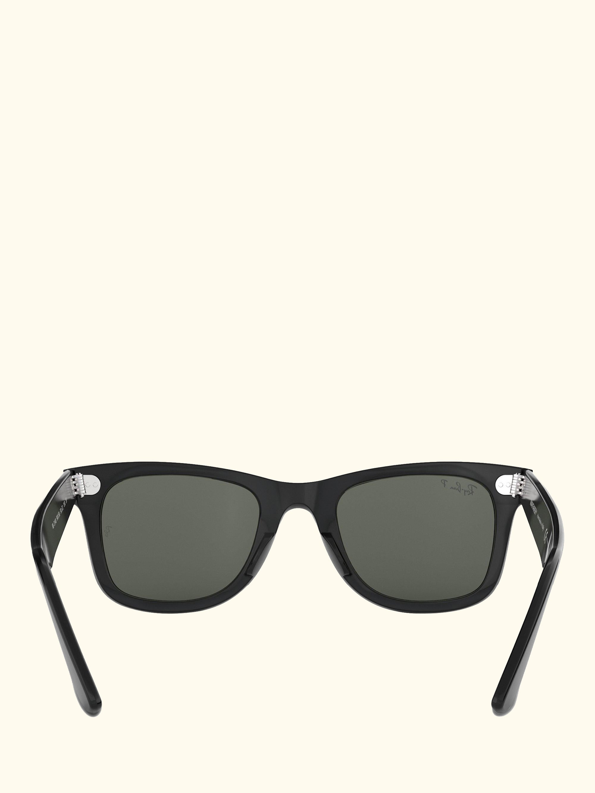 RB2140 Polarised Wayfarer Sunglasses, Black