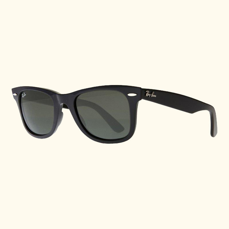 RB2140 Original Wayfarer Sunglasses, Green Lenses