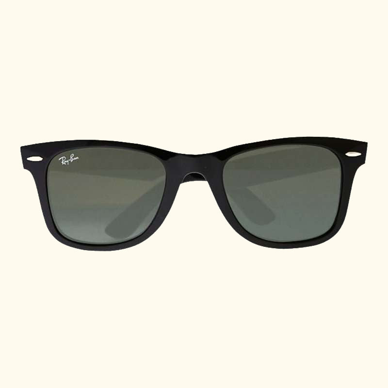RB2140 Original Wayfarer Sunglasses, Green Lenses