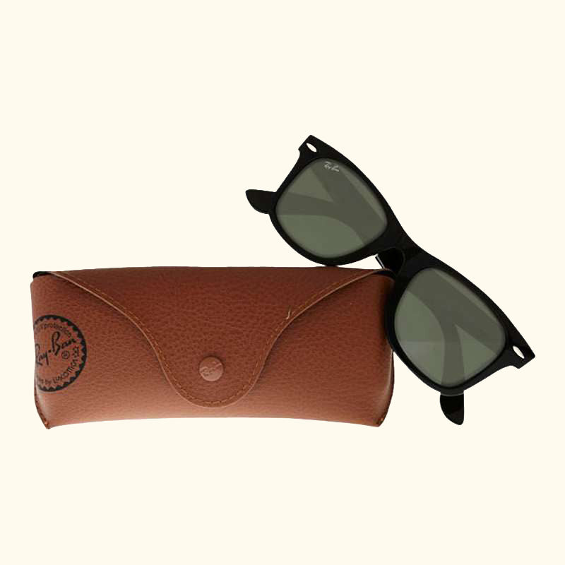 RB2140 Original Wayfarer Sunglasses, Green Lenses