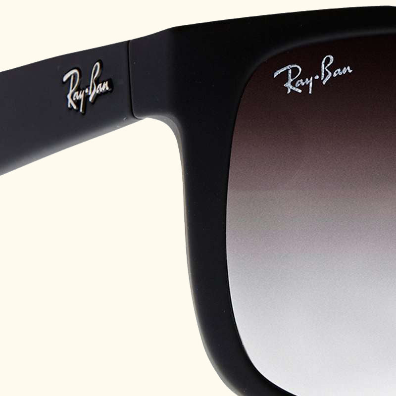 RB4165 Justin Rectangular Sunglasses
