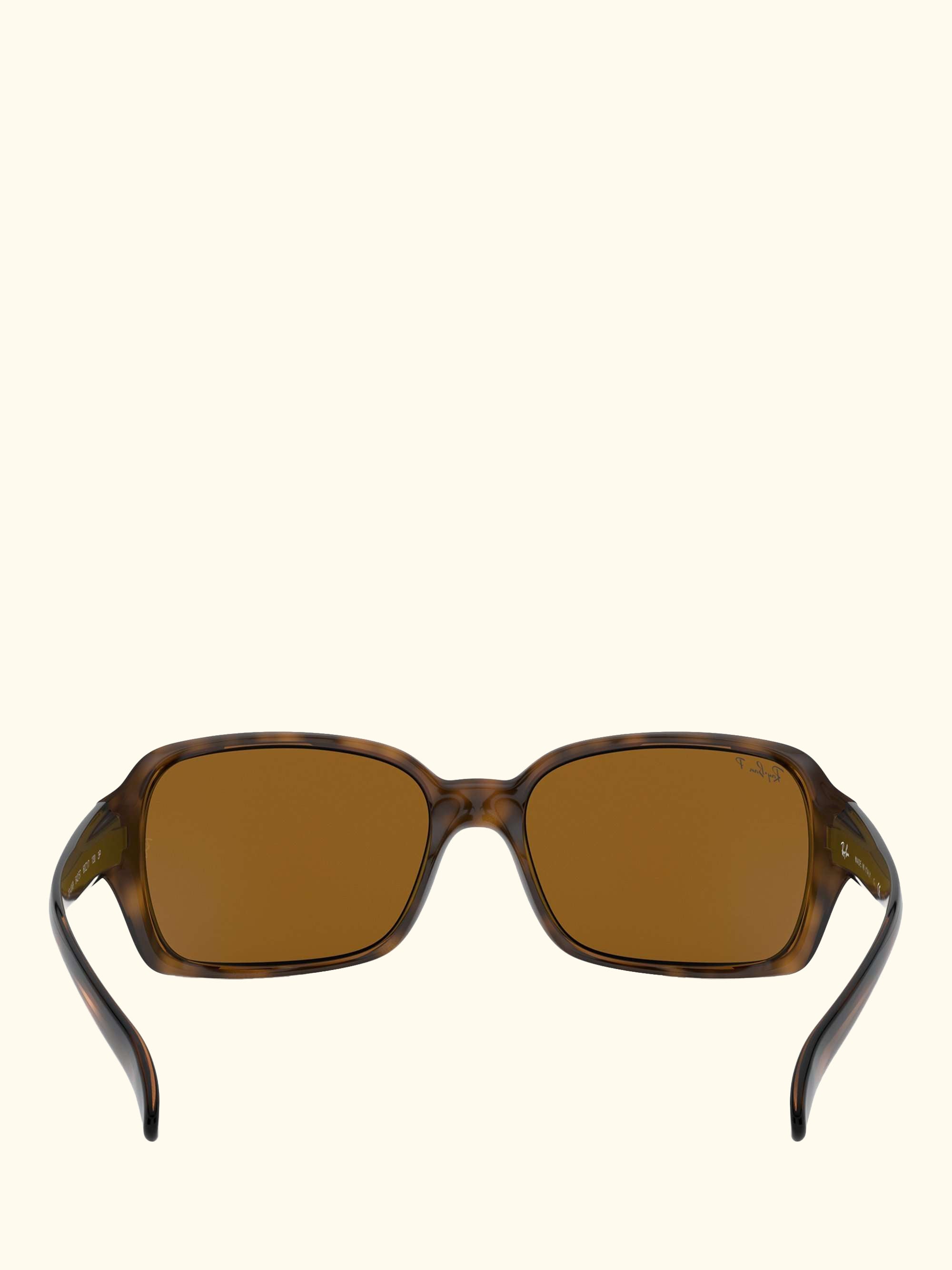RB4068 Oversized Square Sunglasses, Havana