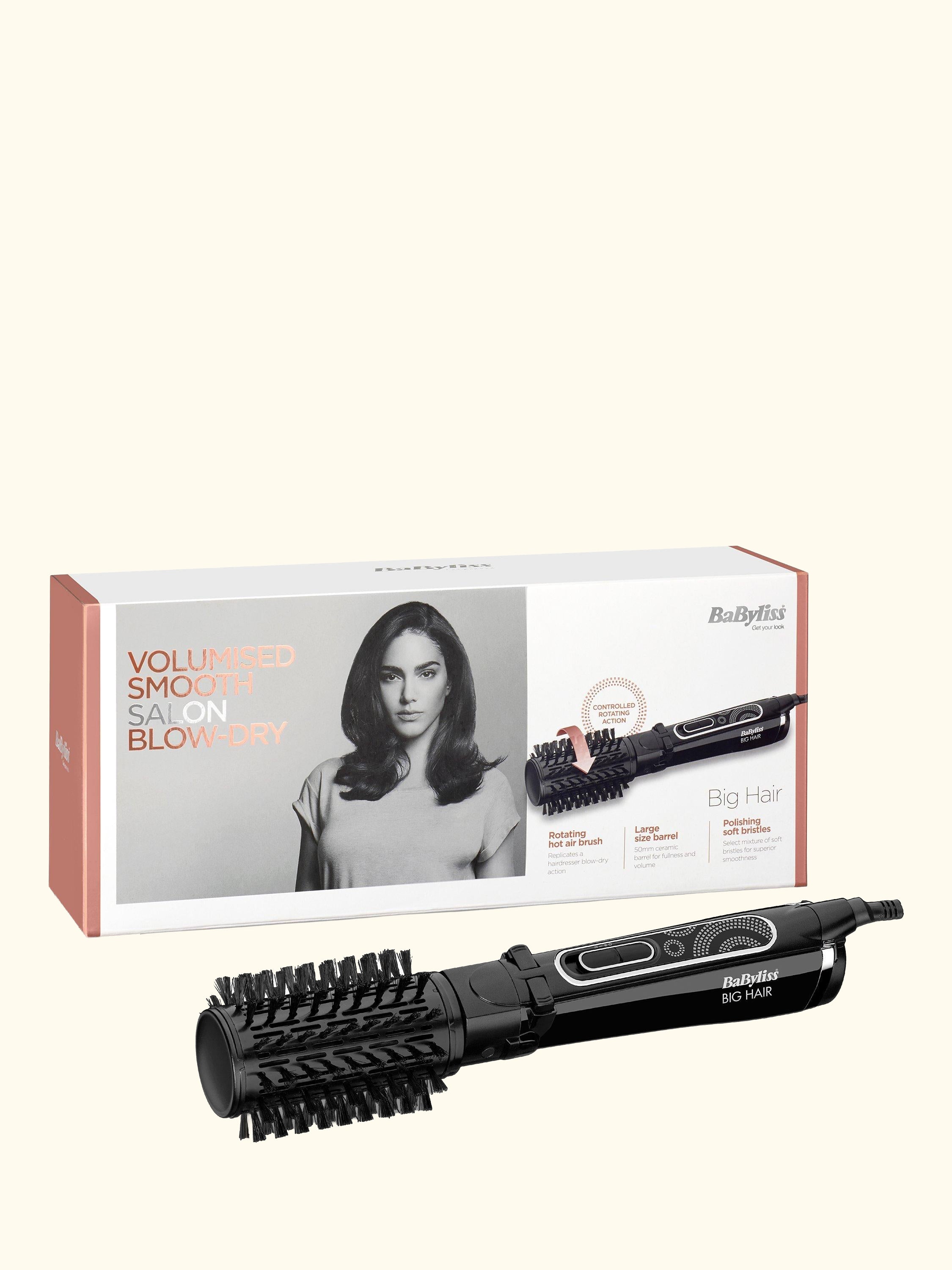 Big Hair Rotating Hot Air Hair Styler, Black