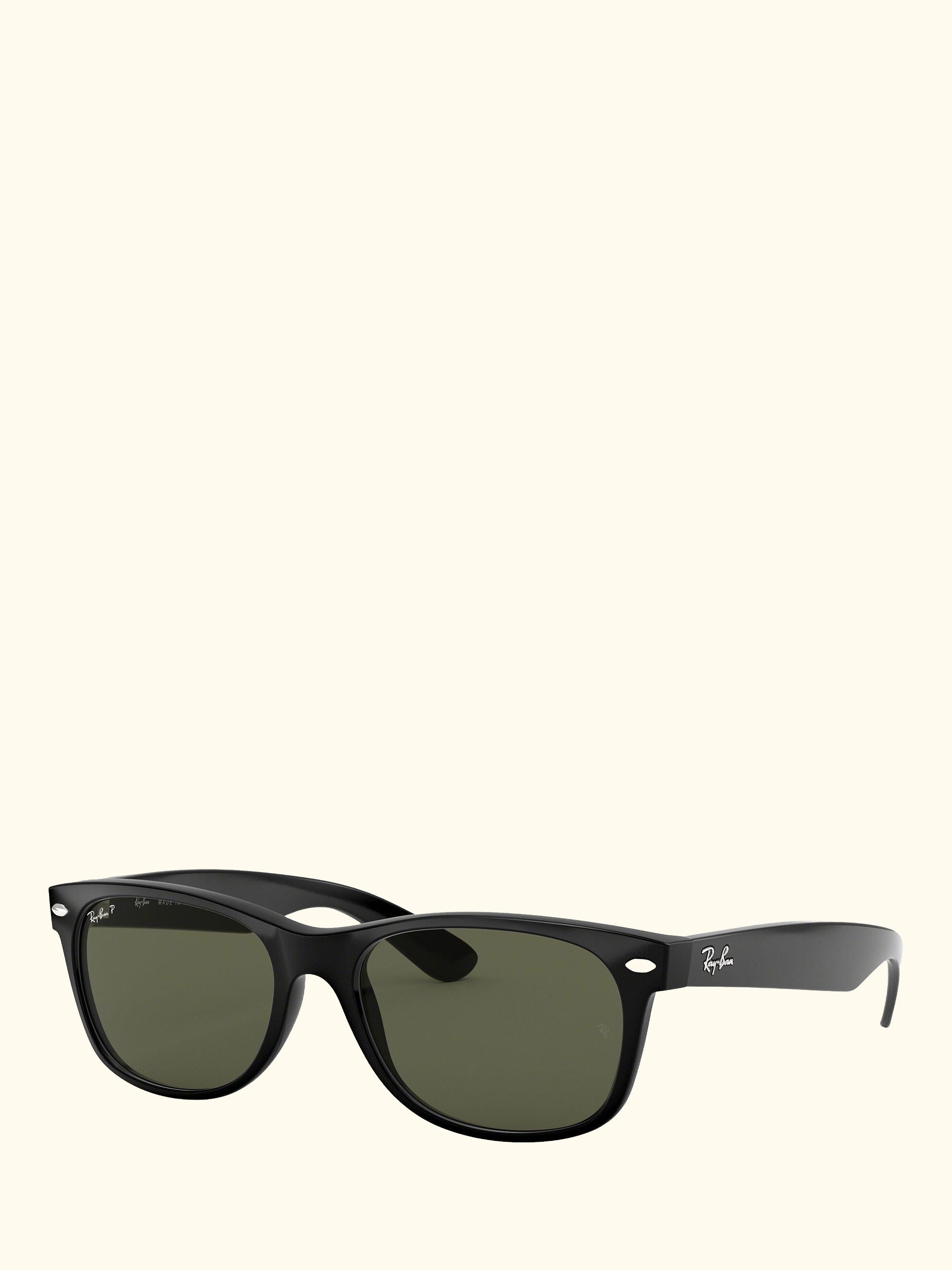 RB2132 Wayfarer Polarised Sunglasses, Black