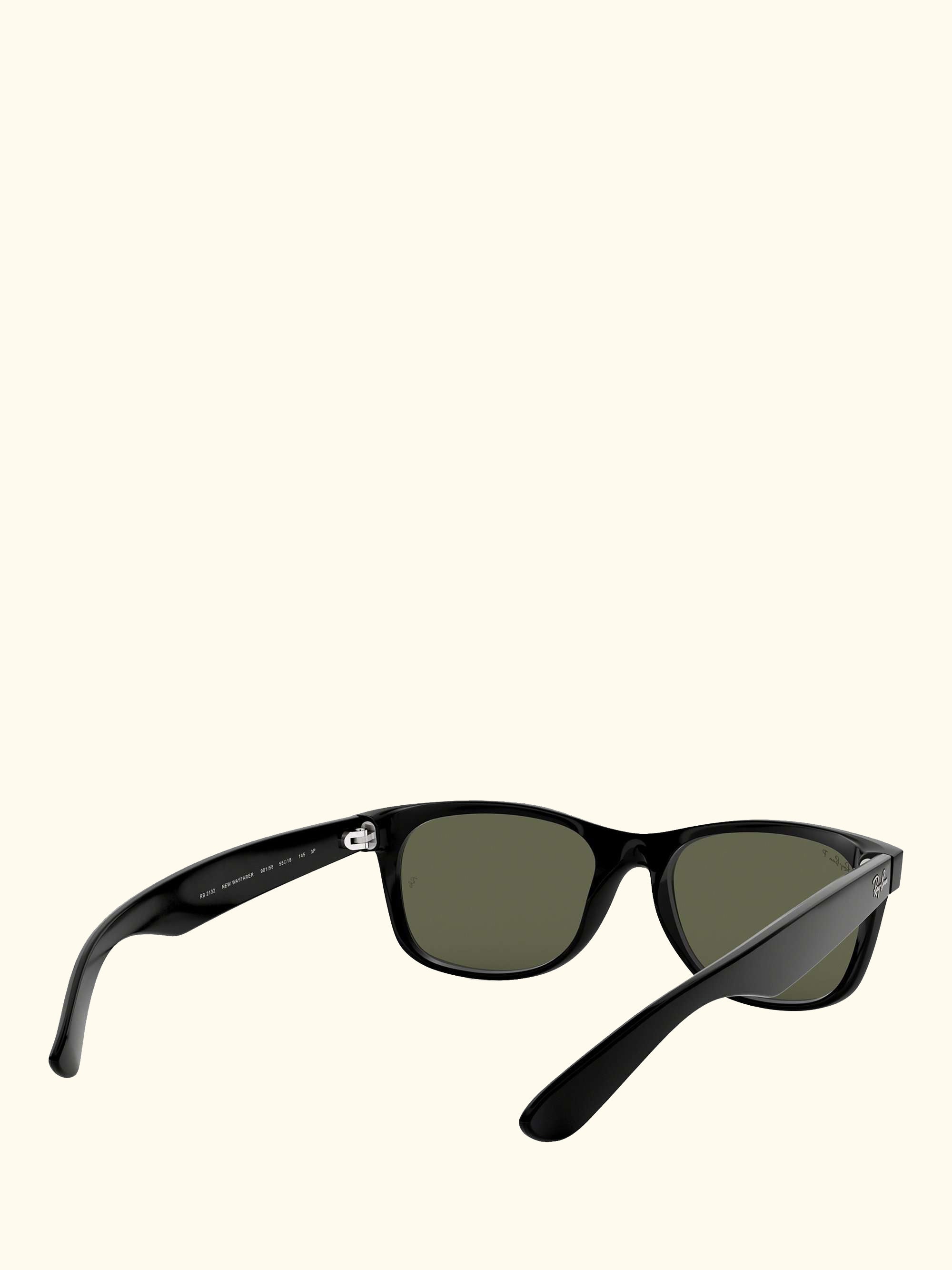RB2132 Wayfarer Polarised Sunglasses, Black