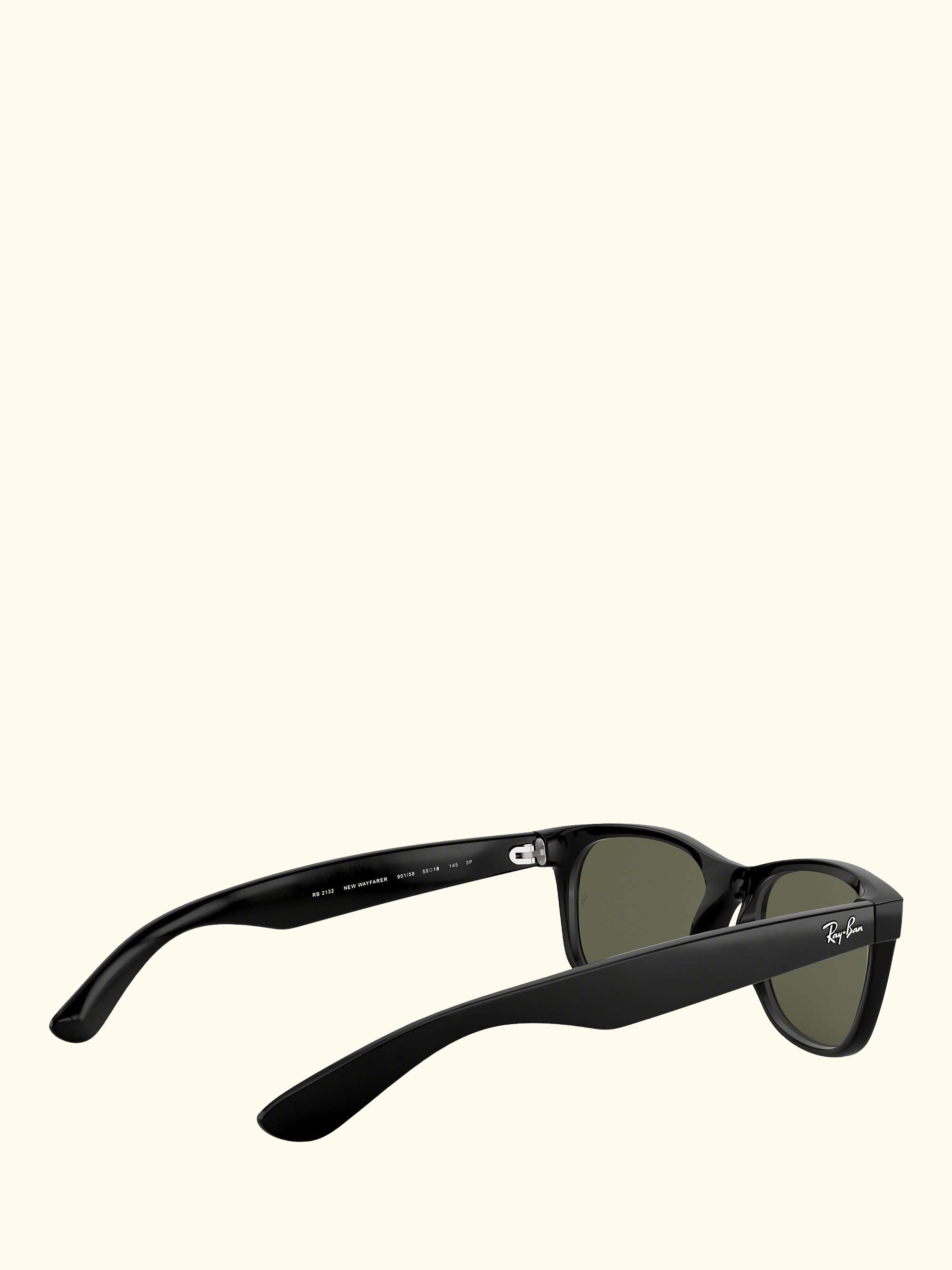 RB2132 Wayfarer Polarised Sunglasses, Black