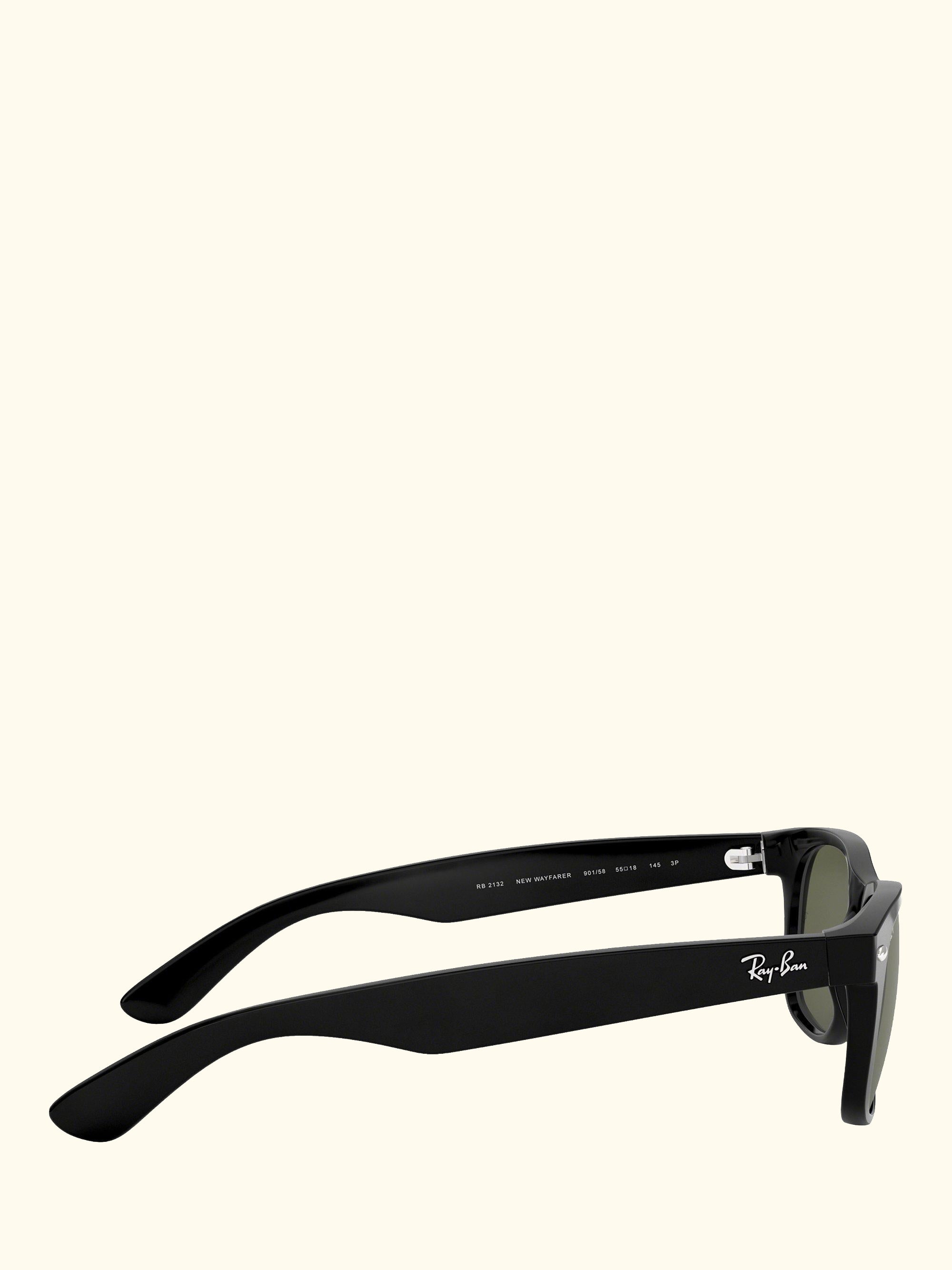 RB2132 Wayfarer Polarised Sunglasses, Black