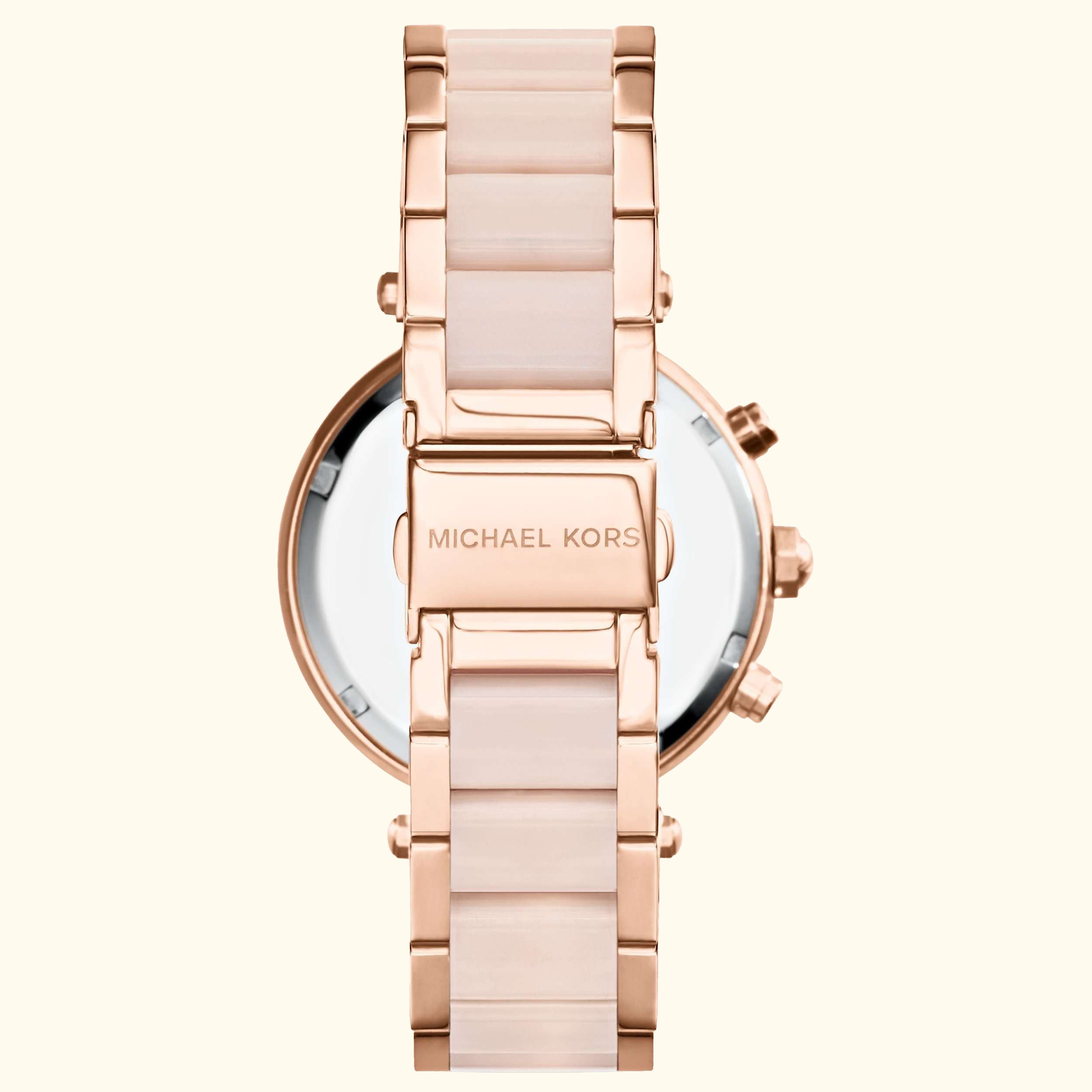 MK5896 Women's Parker Chronograph Bracelet Strap Watch, Multi/Blush