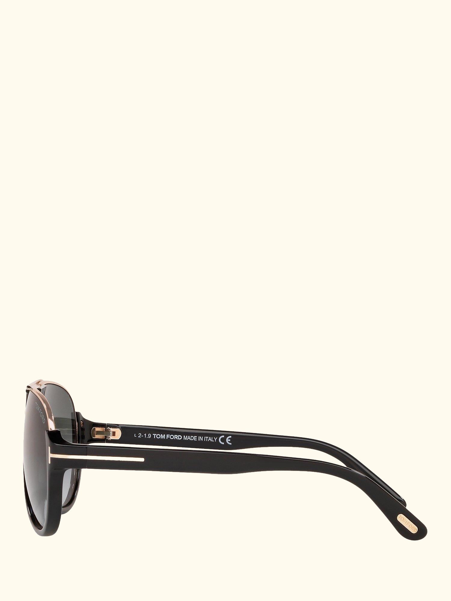 FT0334 Dimitry Vintage Aviator Sunglasses, Black
