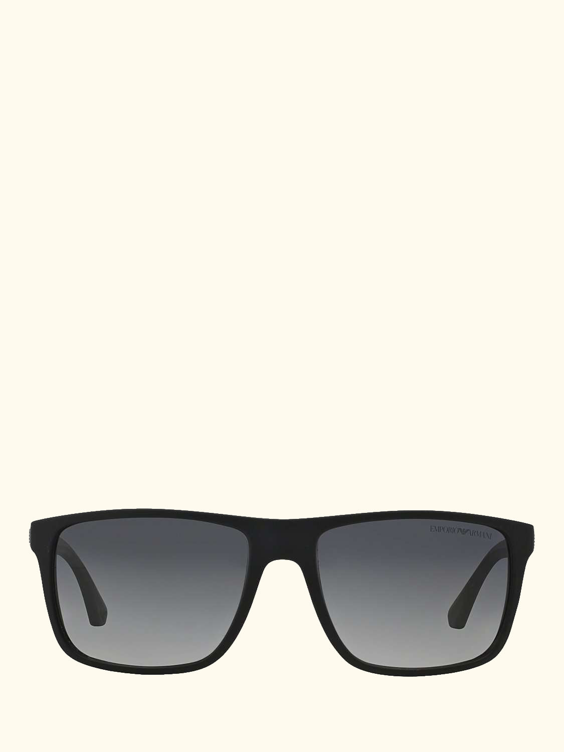 EA4033 Square Sunglasses, Black