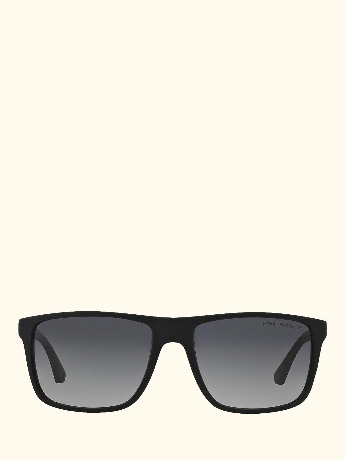 EA4033 Square Sunglasses, Black