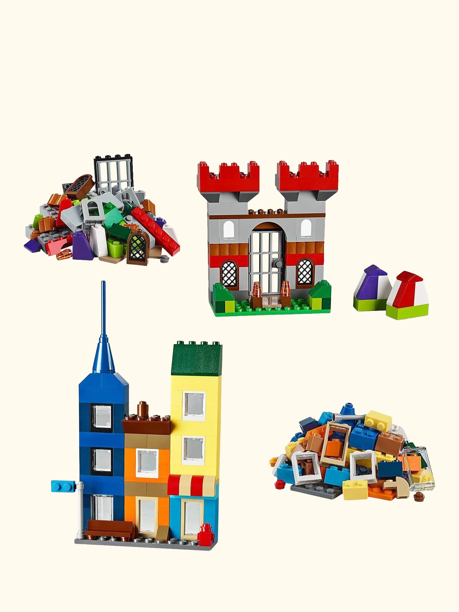 Classic 10698 Large Creative Brick Box Building Toy Set