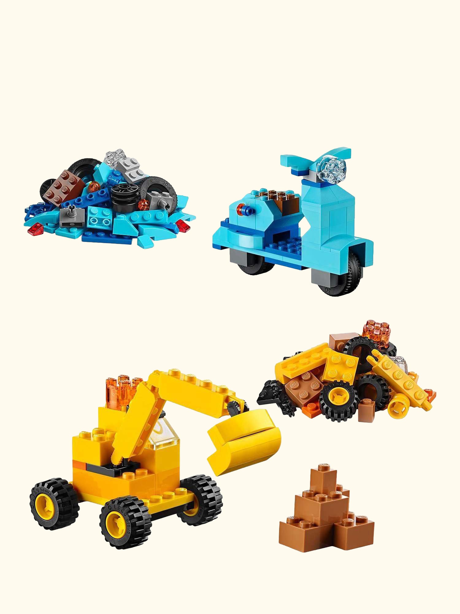 Classic 10698 Large Creative Brick Box Building Toy Set