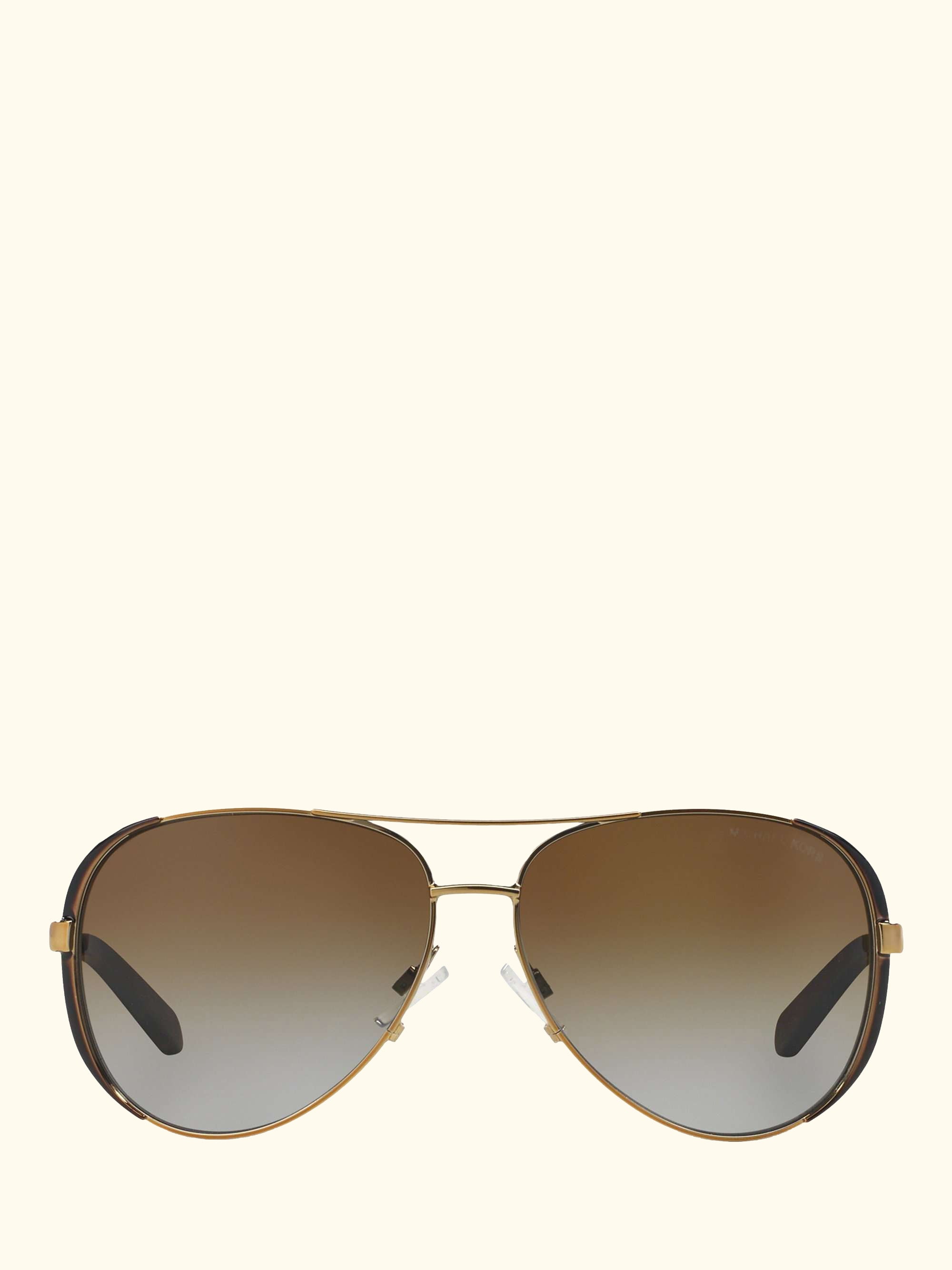 MK5004 Chelsea Polarised Aviator Sunglasses, Brown