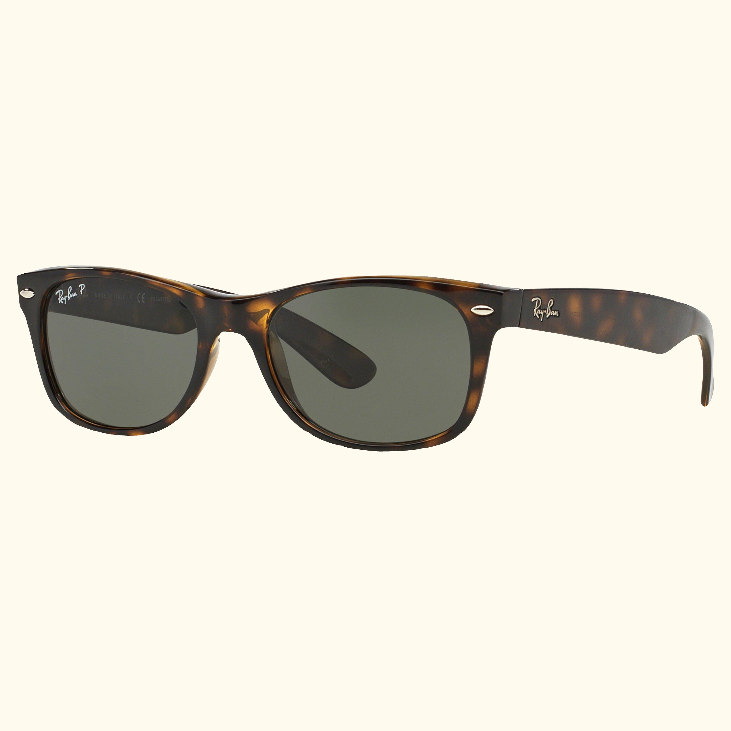 RB2132 Unisex New Wayfarer Polarised Sunglasses, Tortoise