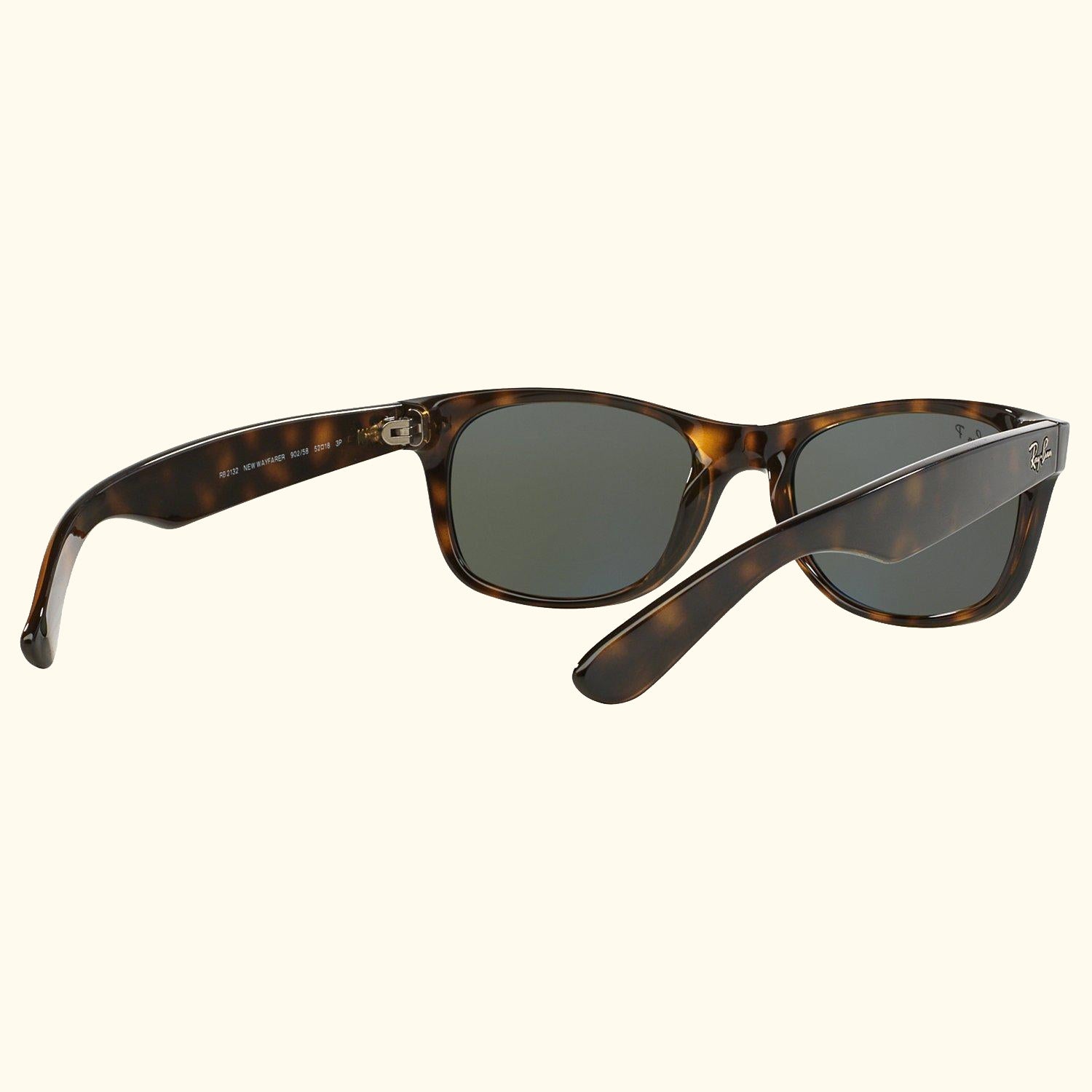 RB2132 Unisex New Wayfarer Polarised Sunglasses, Tortoise