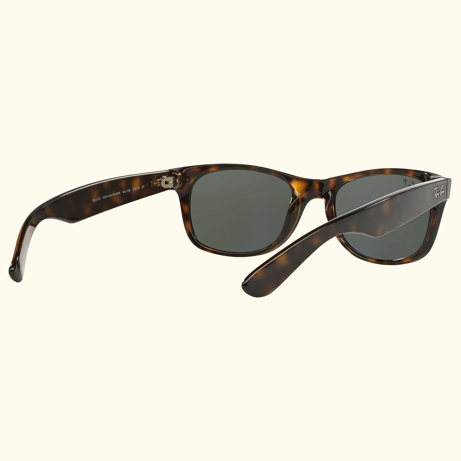 RB2132 Unisex New Wayfarer Polarised Sunglasses, Tortoise