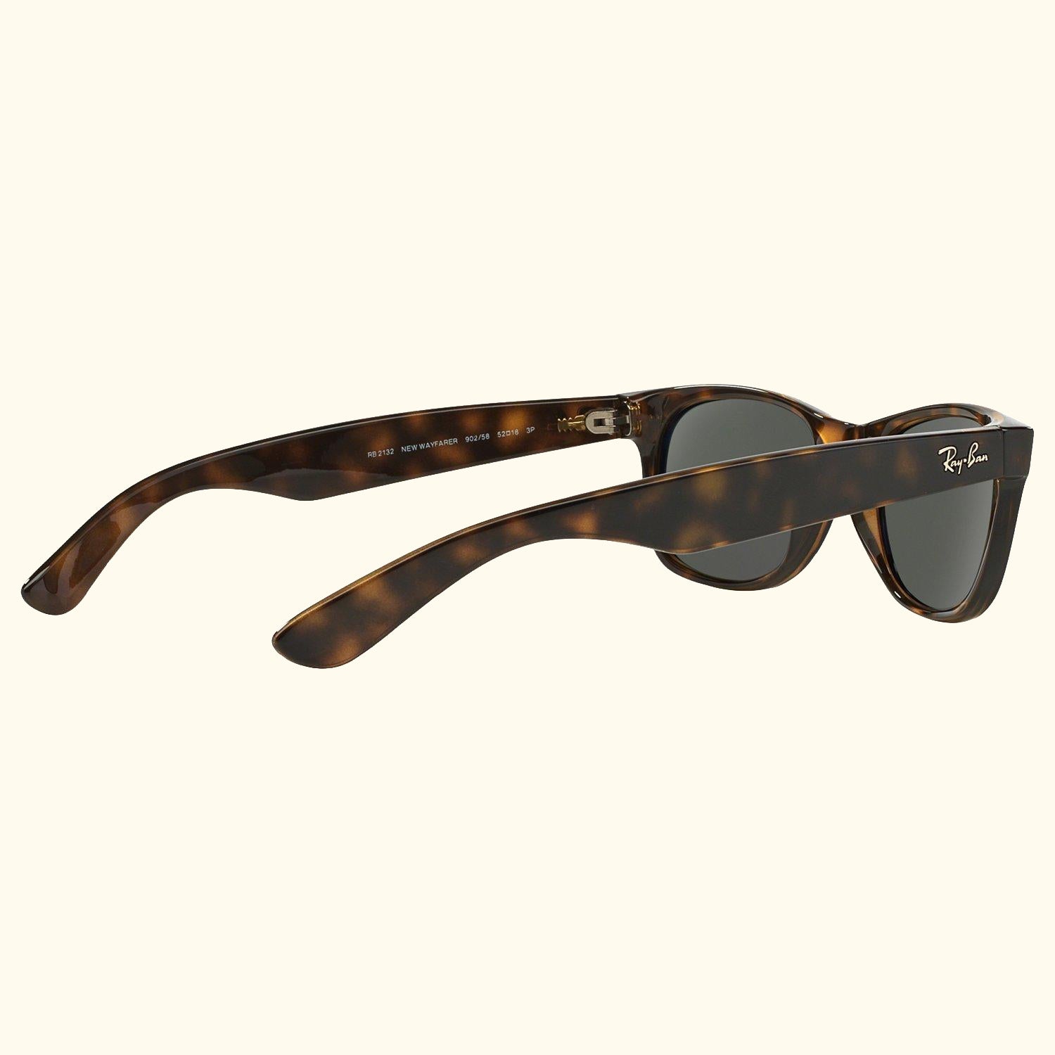 RB2132 Unisex New Wayfarer Polarised Sunglasses, Tortoise
