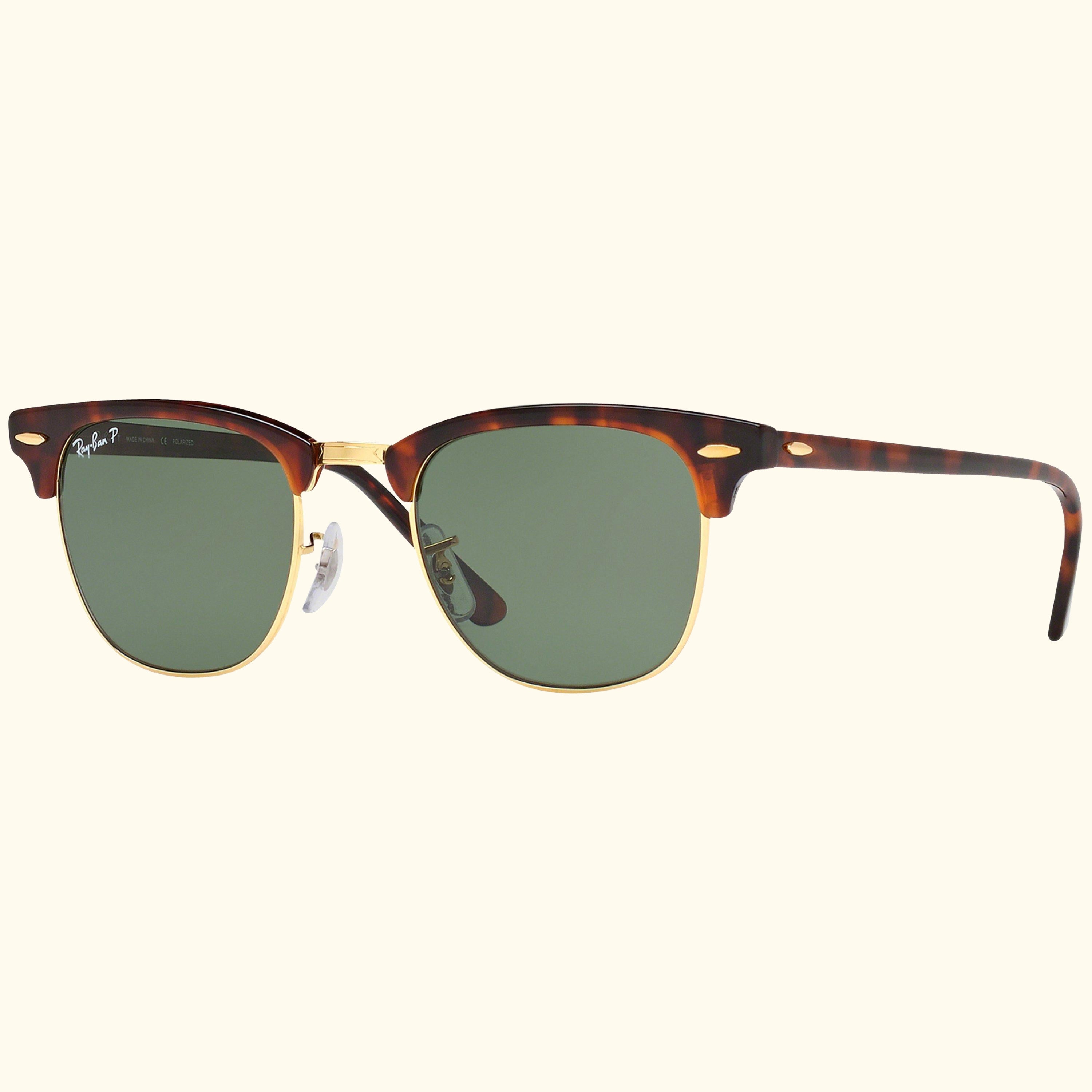 RB3016 Men's Polarised Clubmaster Sunglasses