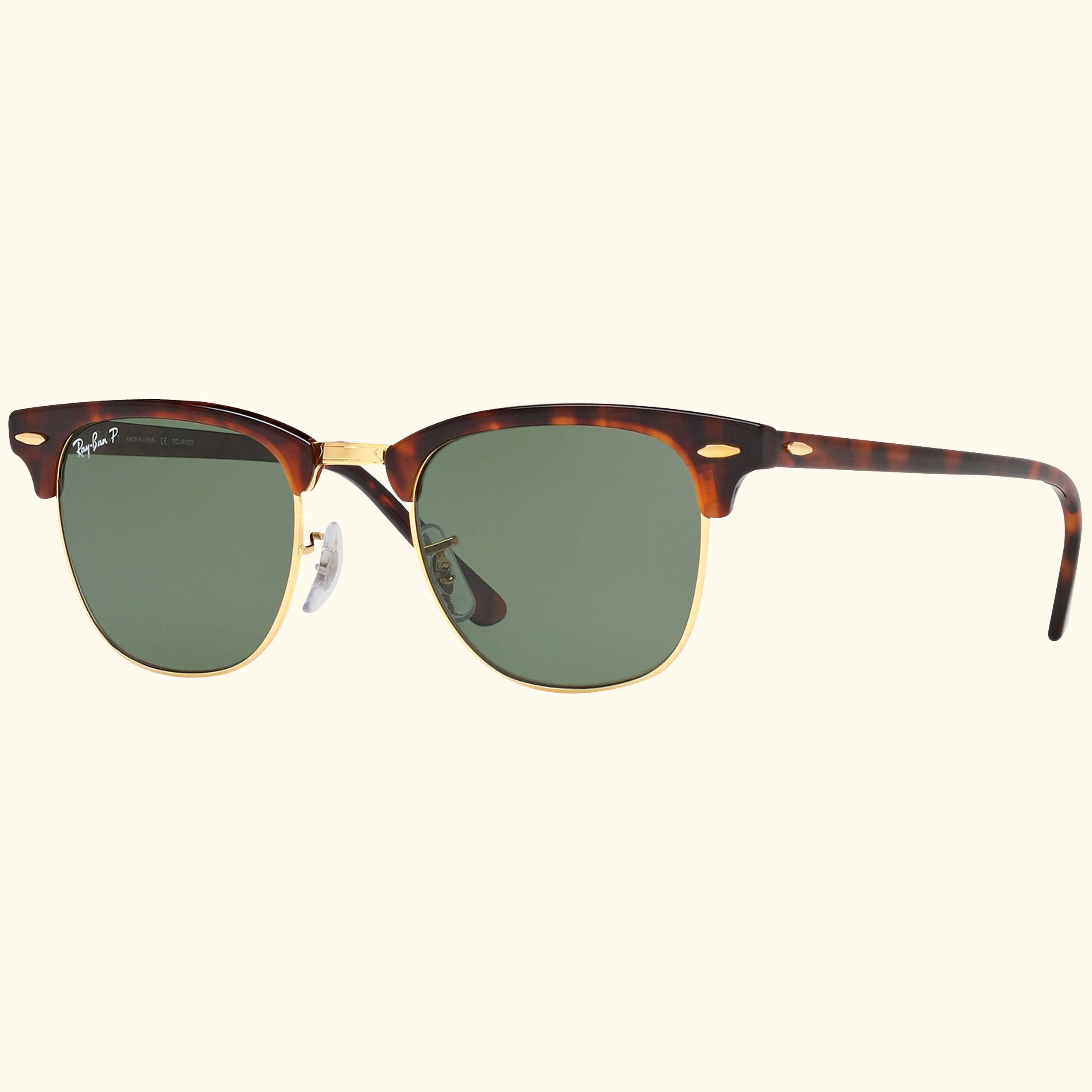 RB3016 Men's Polarised Clubmaster Sunglasses