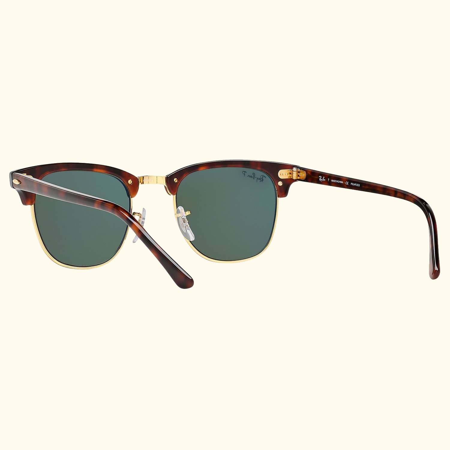 RB3016 Men's Polarised Clubmaster Sunglasses