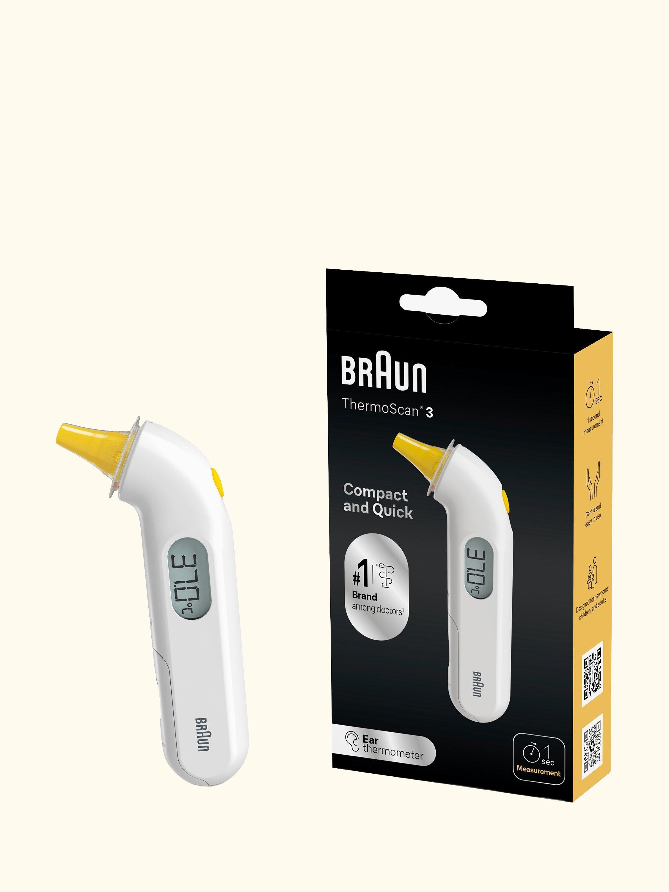 ThermoScan 3 IRT 3030 Compact Baby Thermometer