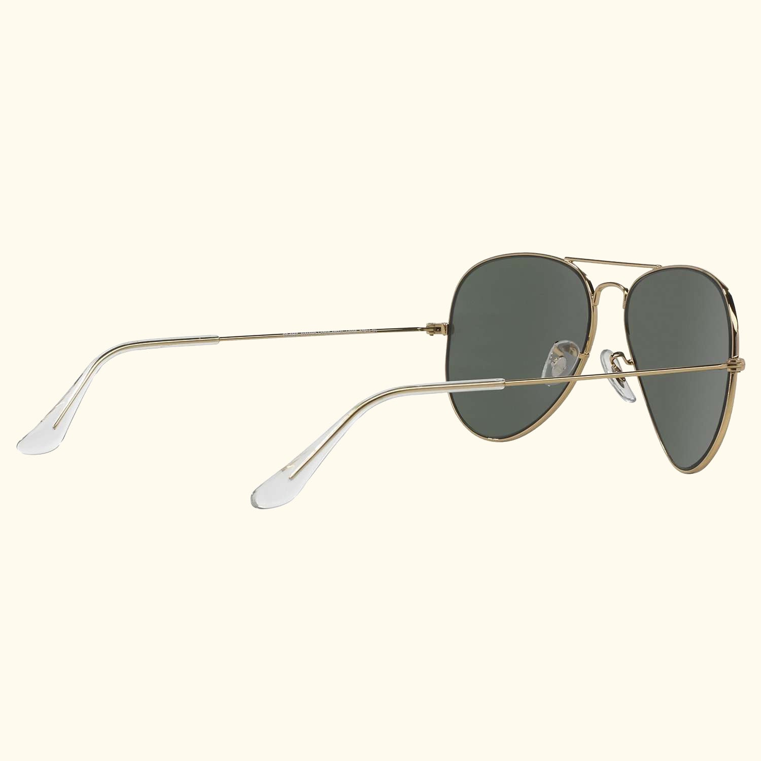 RB3025 Unisex Aviator Sunglasses, Black