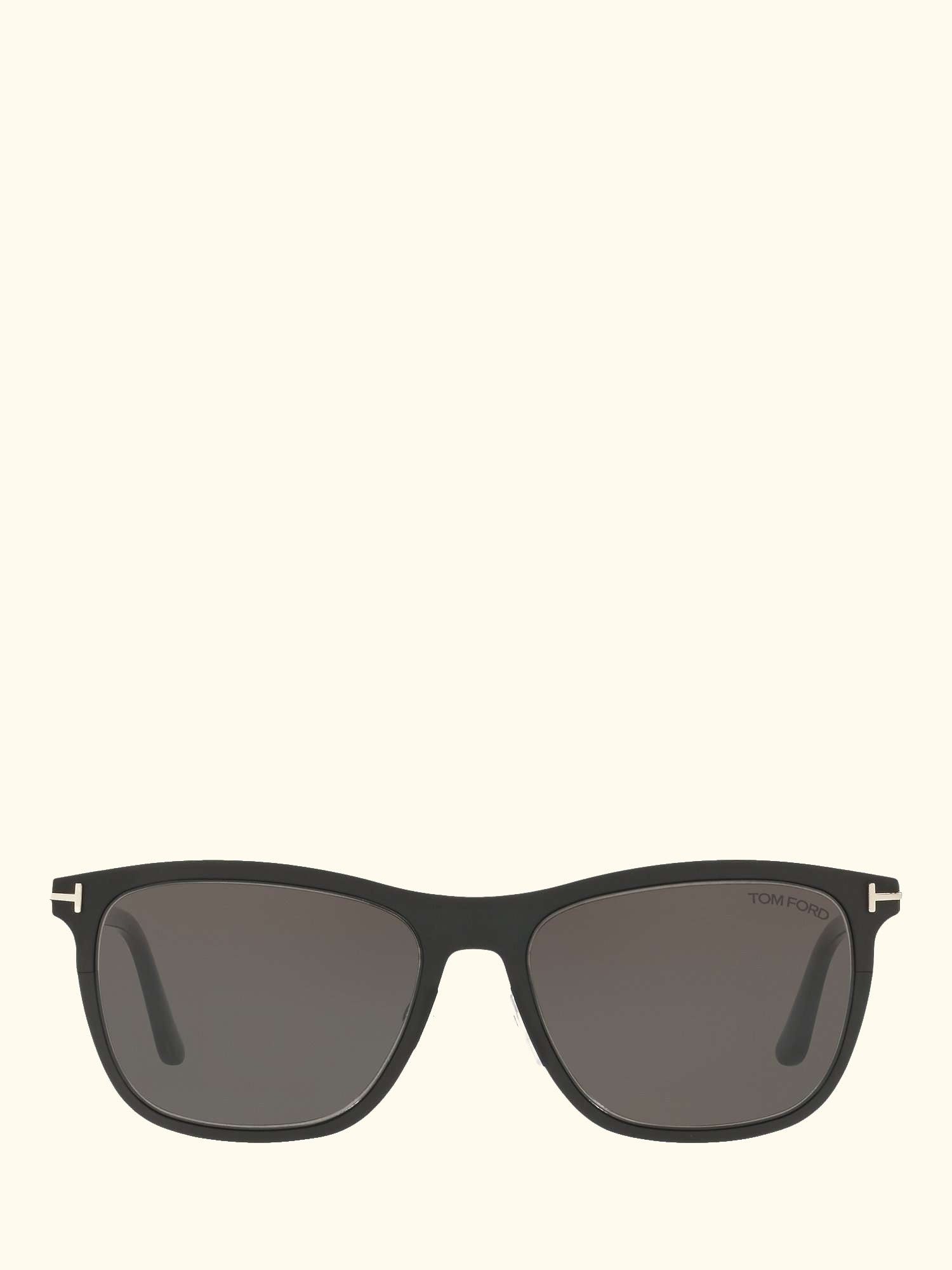 FT0526 Alasdhair Square Sunglasses, Black/Grey