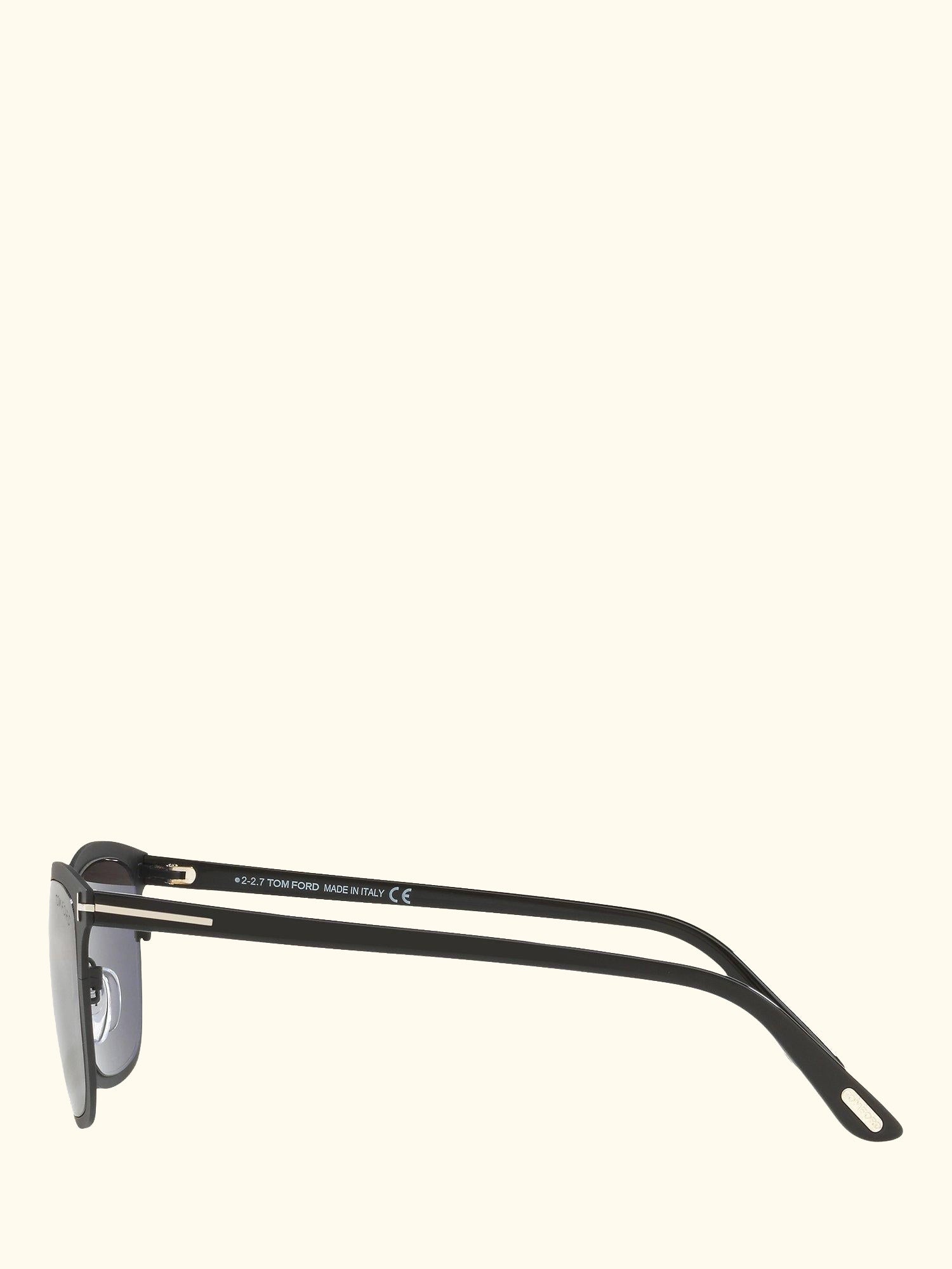 FT0526 Alasdhair Square Sunglasses, Black/Grey
