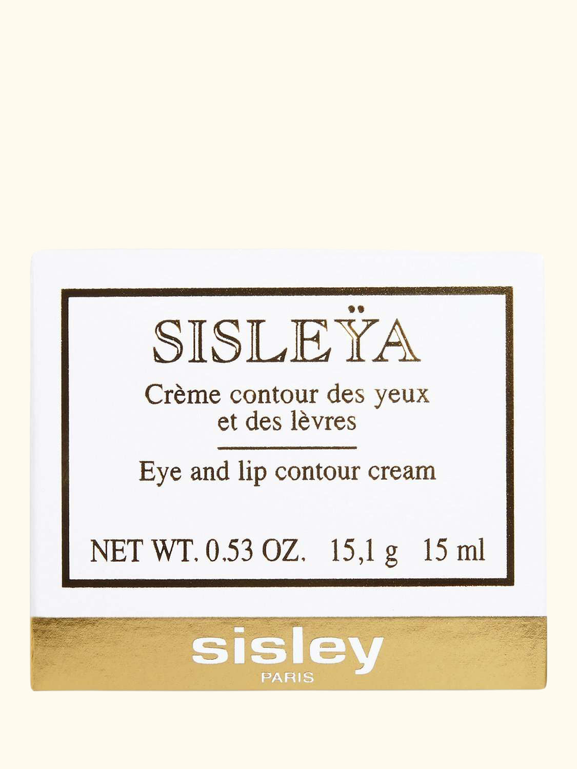 Sisleÿa L'integral Anti-Ageing Eye And Lip Contour Cream, 15ml