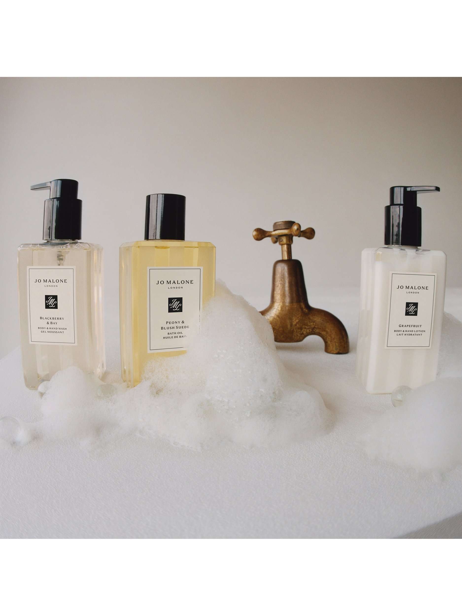 Peony & Blush Suede Bath Oil, 250ml