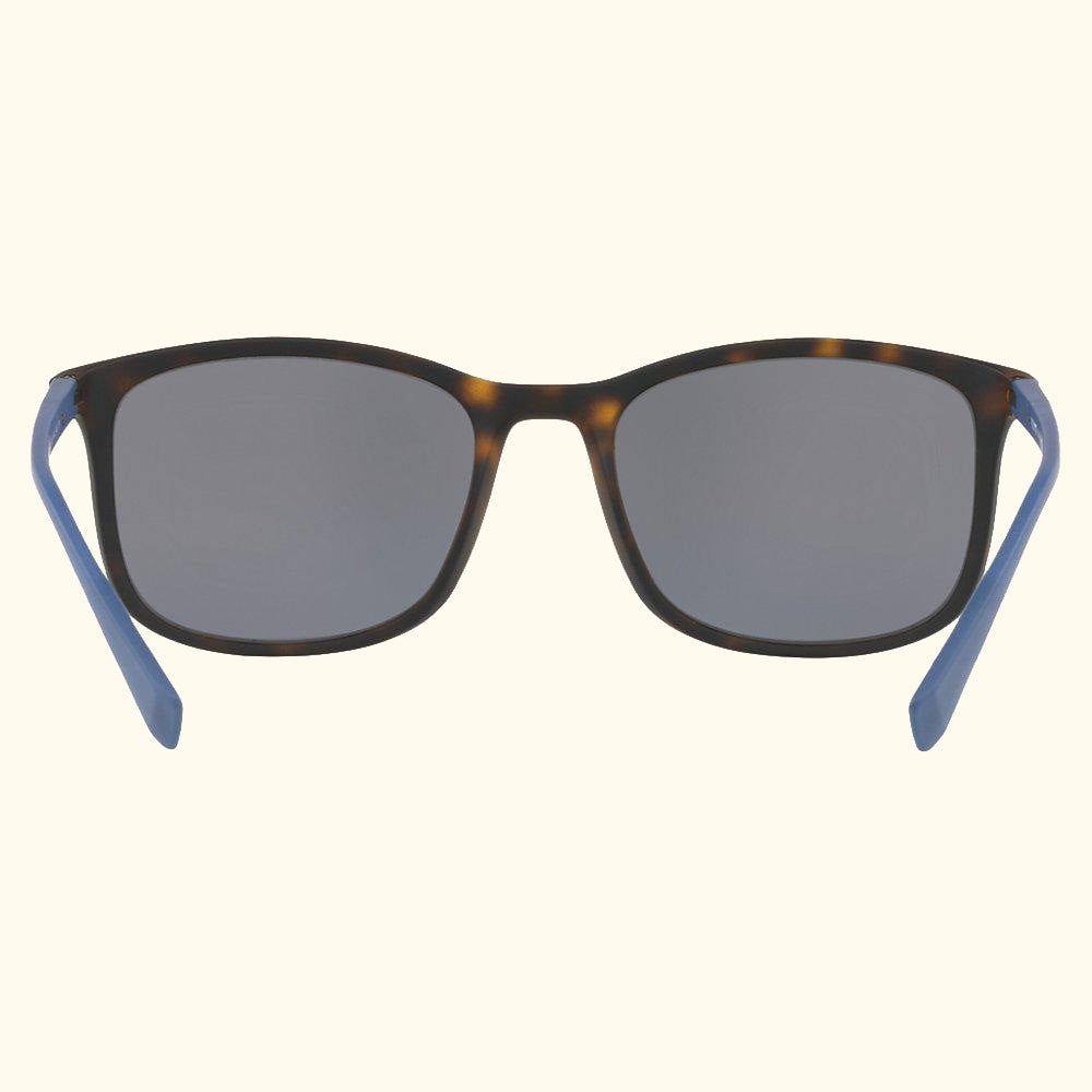 Linea Rossa PS 01TS Men's Polarised Rectangular Sunglasses, Tortoise/Grey