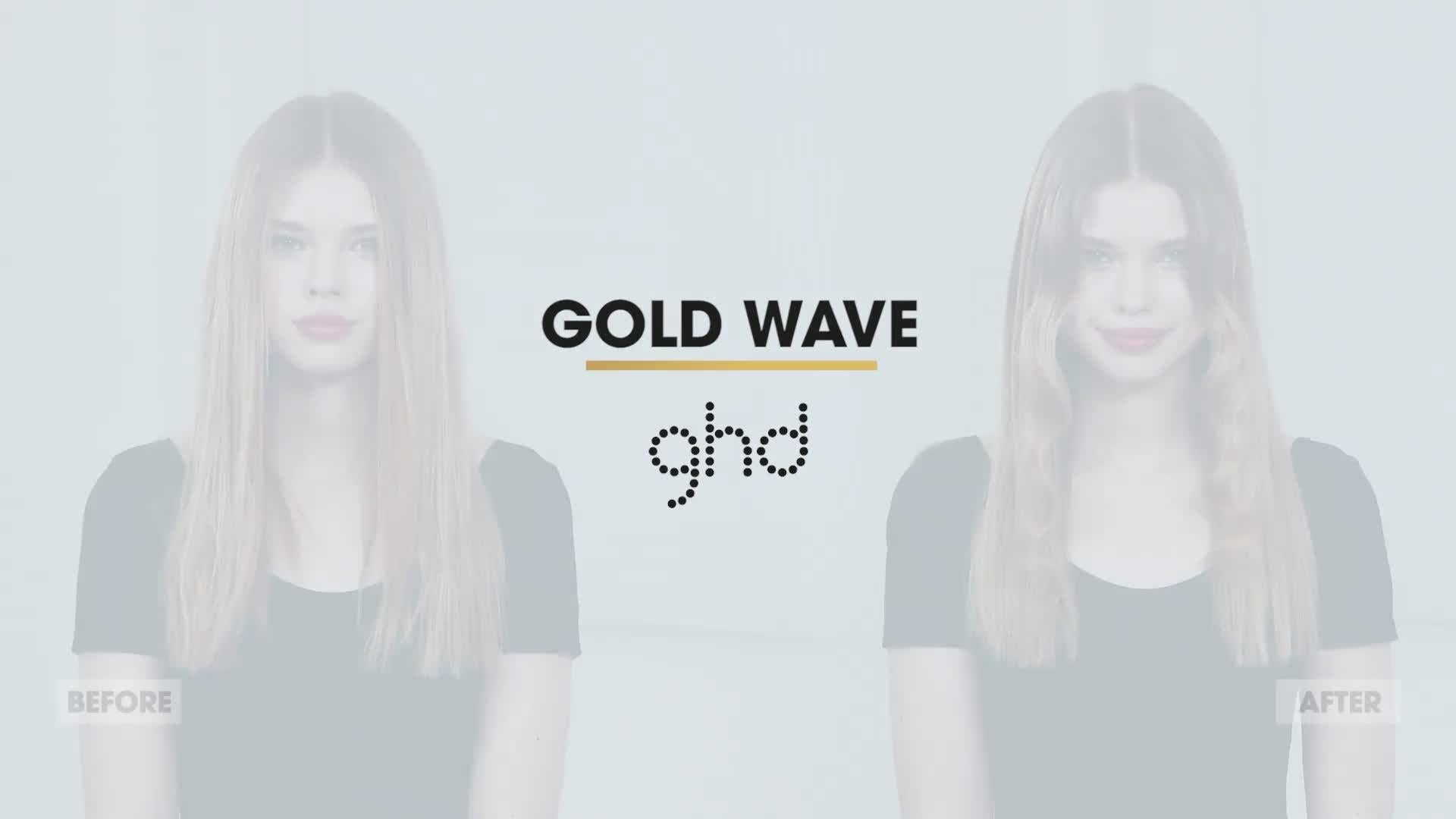 Gold Hair Straightener