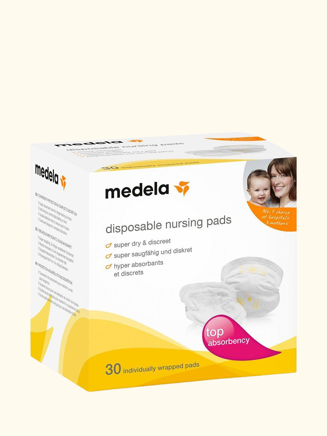 Disposable Breast Pads, Pack of 60