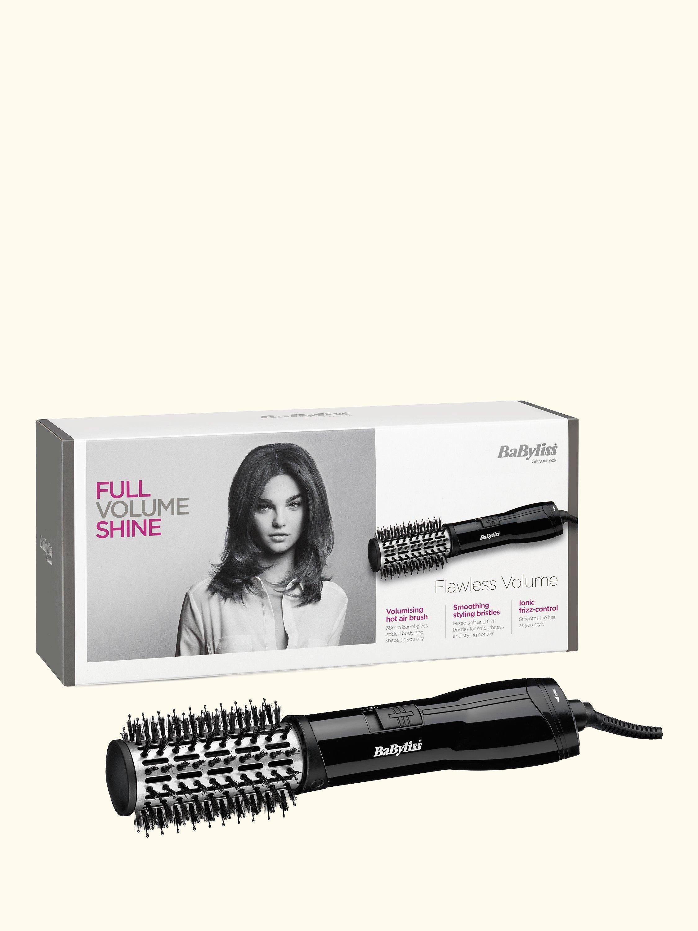 Flawless Volume Hair Dryer Brush, Black