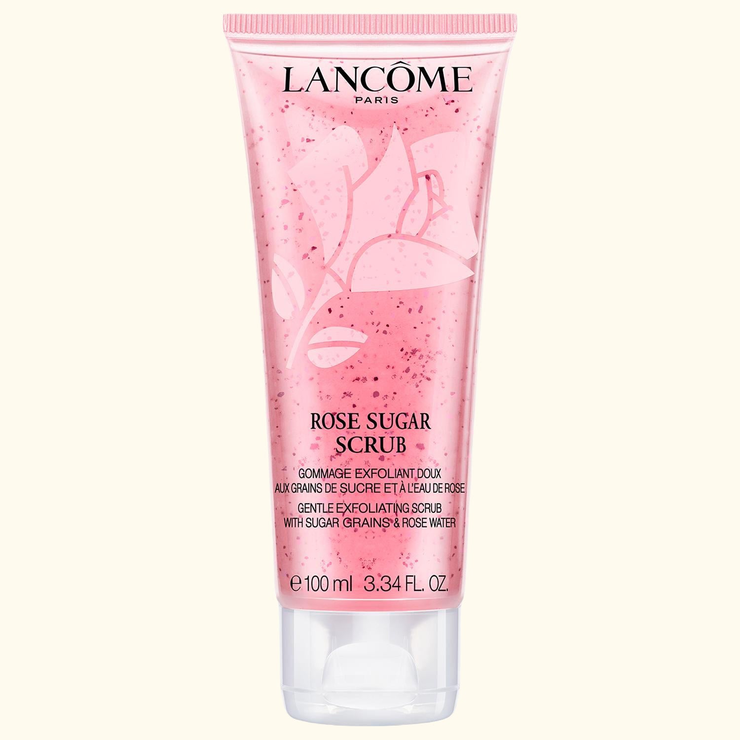 Rose Sugar Scrub Gentle Exfoliating Scrub, 100ml