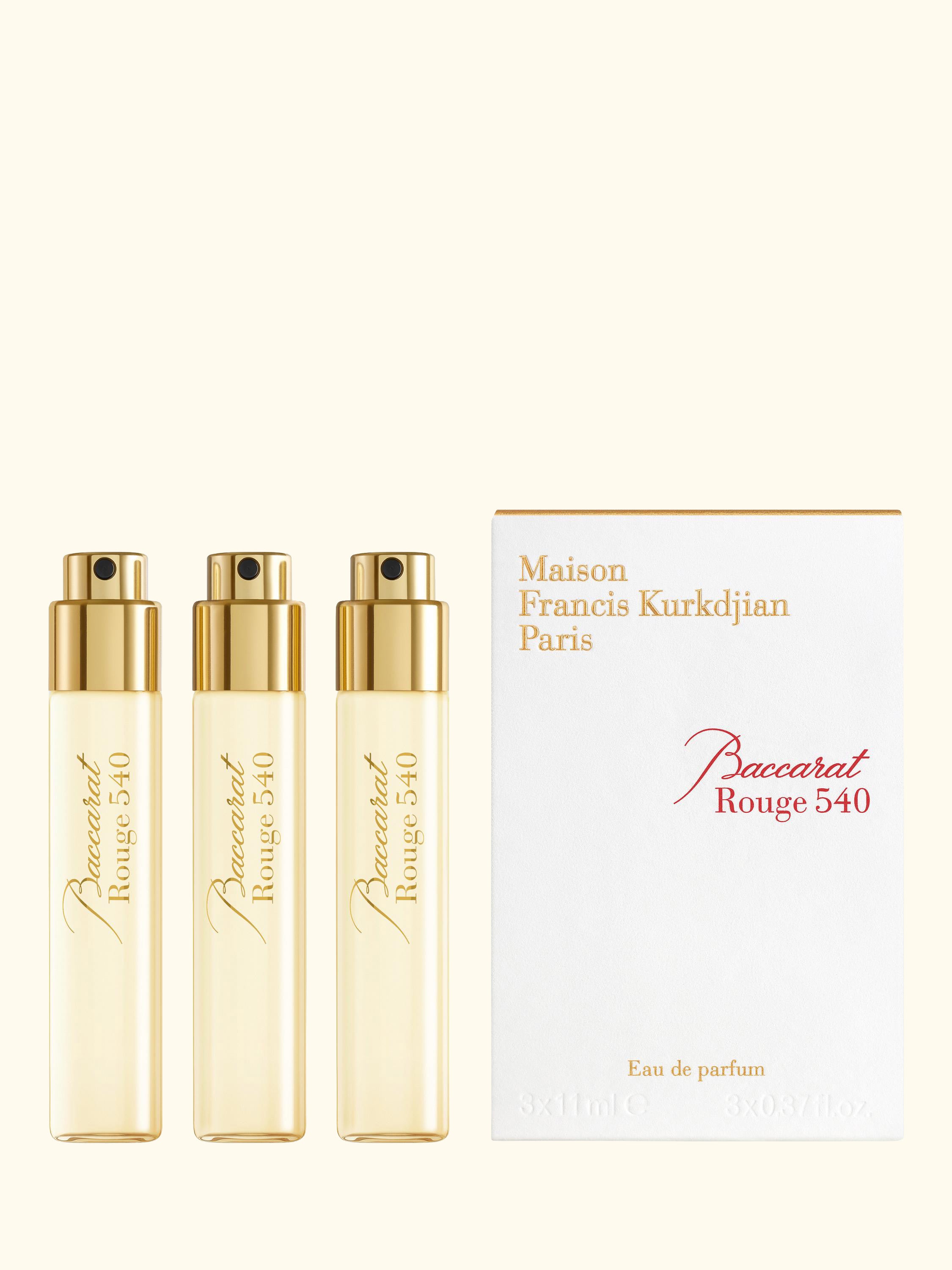 Baccarat Rouge 540 Eau de Parfum Refills, 3 x 11ml