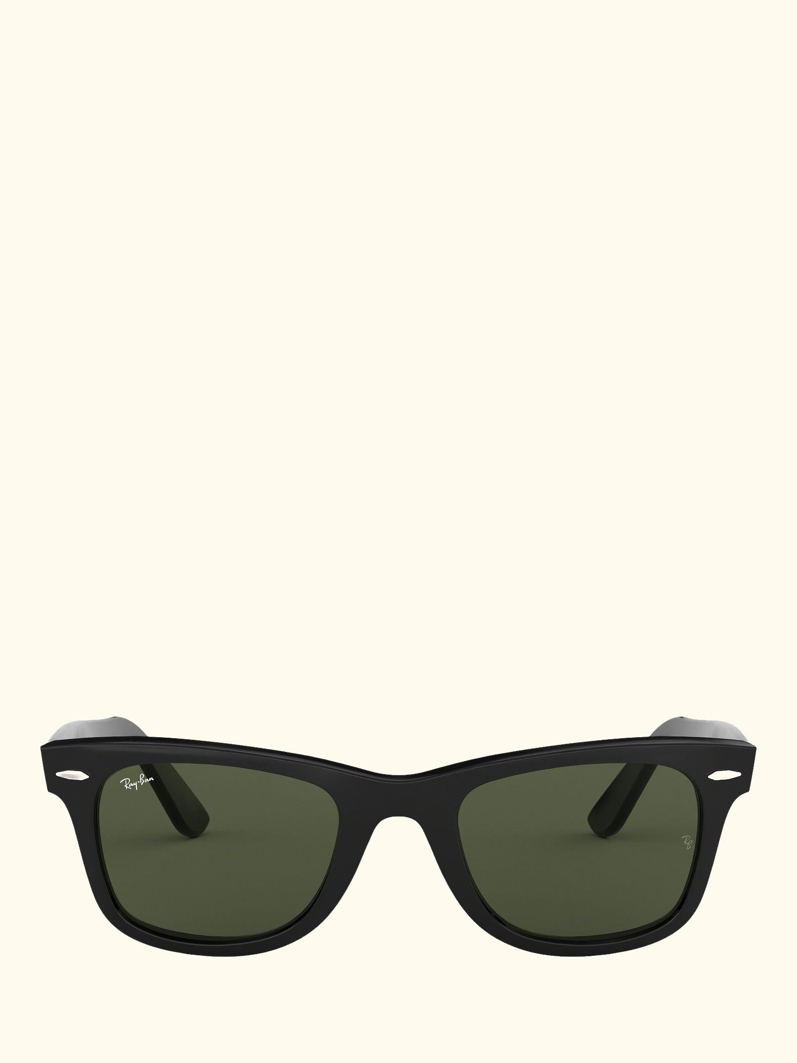 RB2140 Unisex New Wayfarer Sunglasses, Black/Green