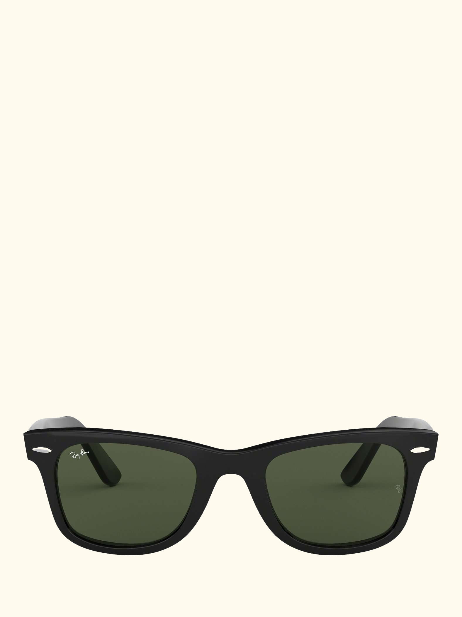 RB2140 Unisex New Wayfarer Sunglasses, Black/Green