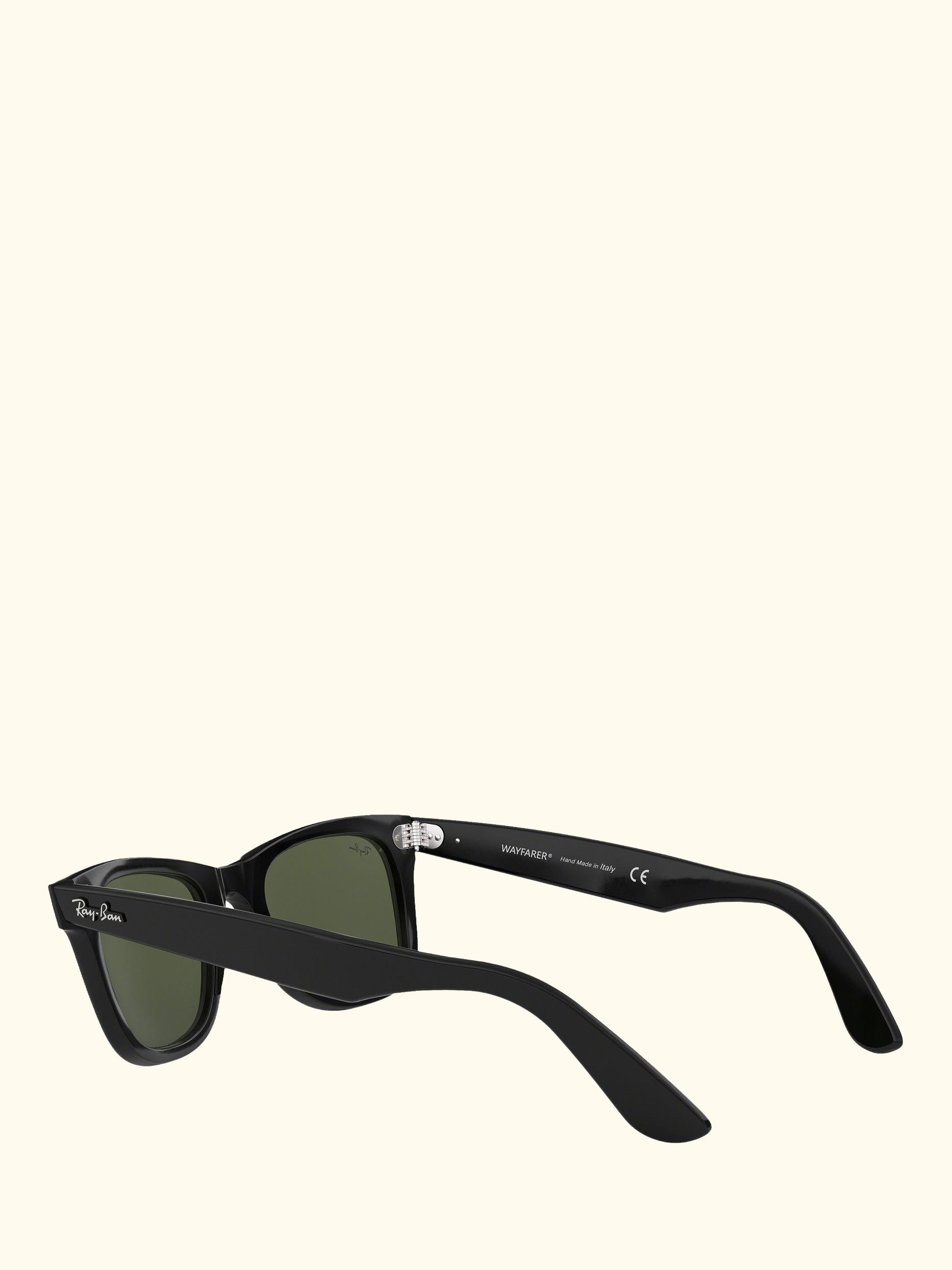 RB2140 Unisex New Wayfarer Sunglasses, Black/Green