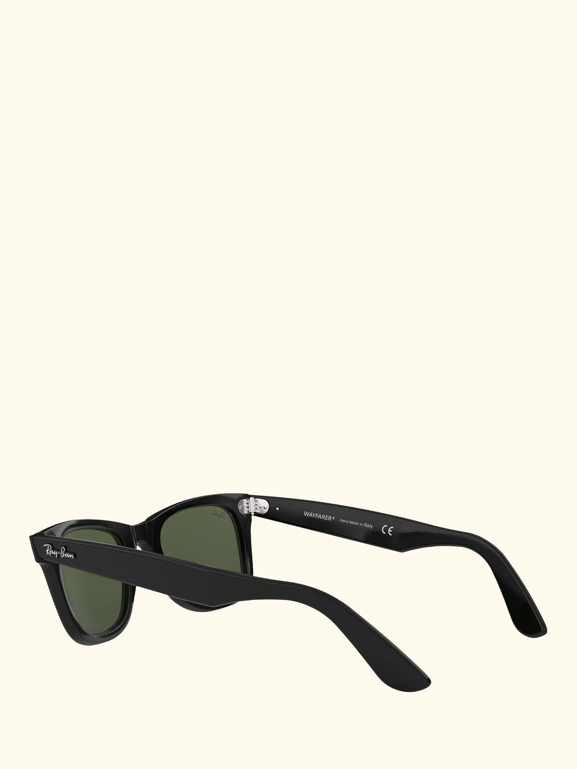 RB2140 Unisex New Wayfarer Sunglasses, Black/Green