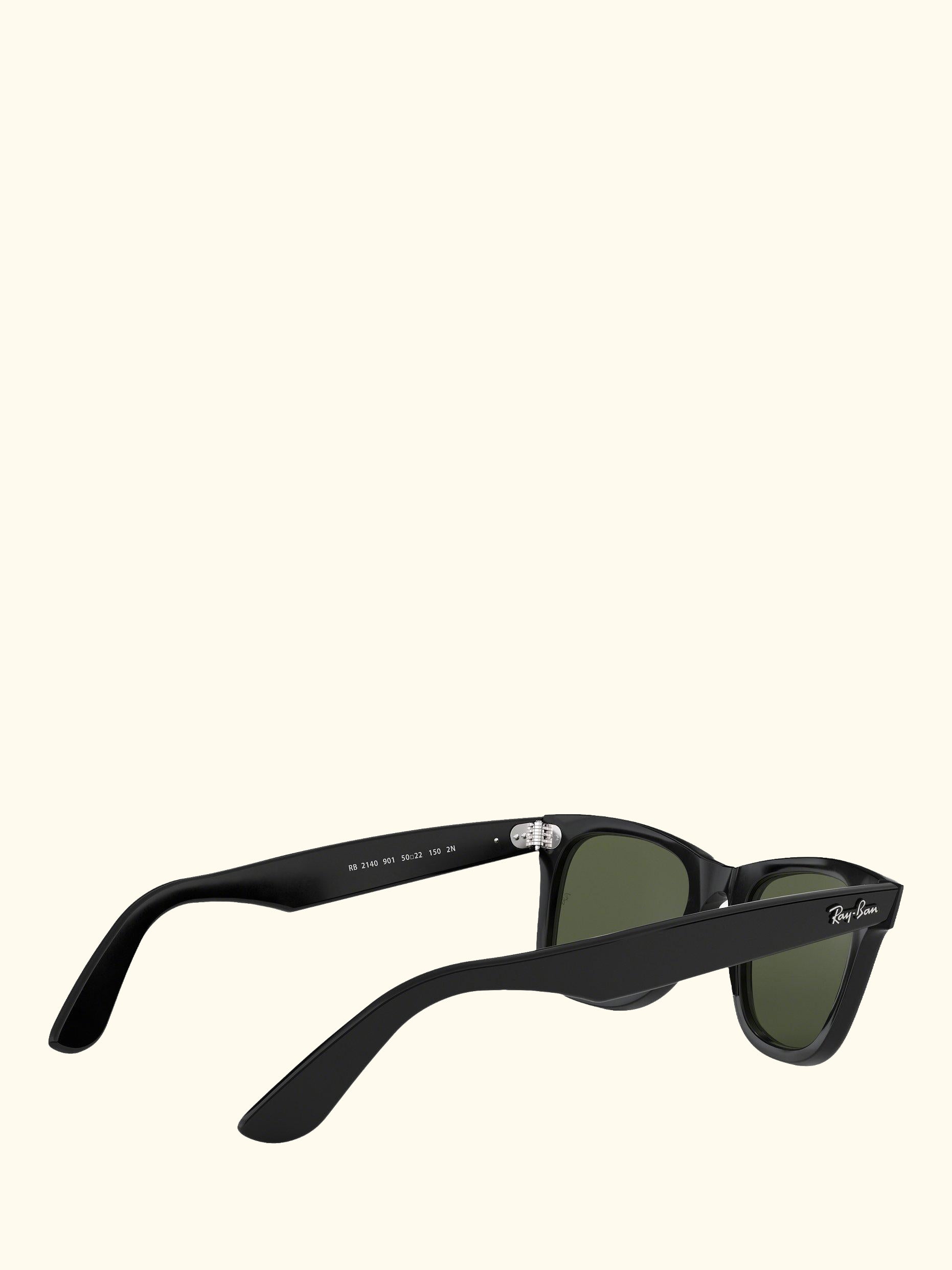 RB2140 Unisex New Wayfarer Sunglasses, Black/Green