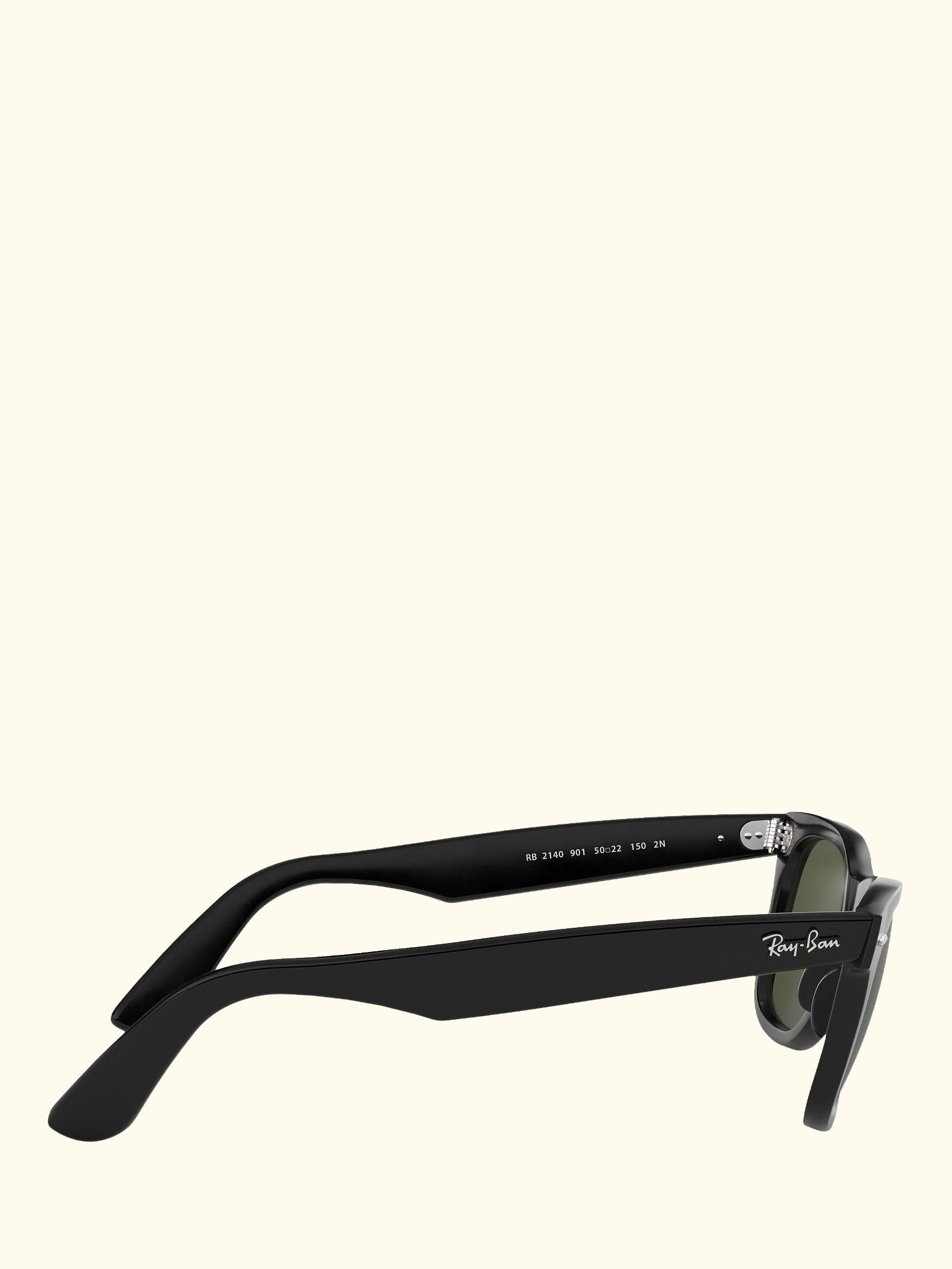 RB2140 Unisex New Wayfarer Sunglasses, Black/Green
