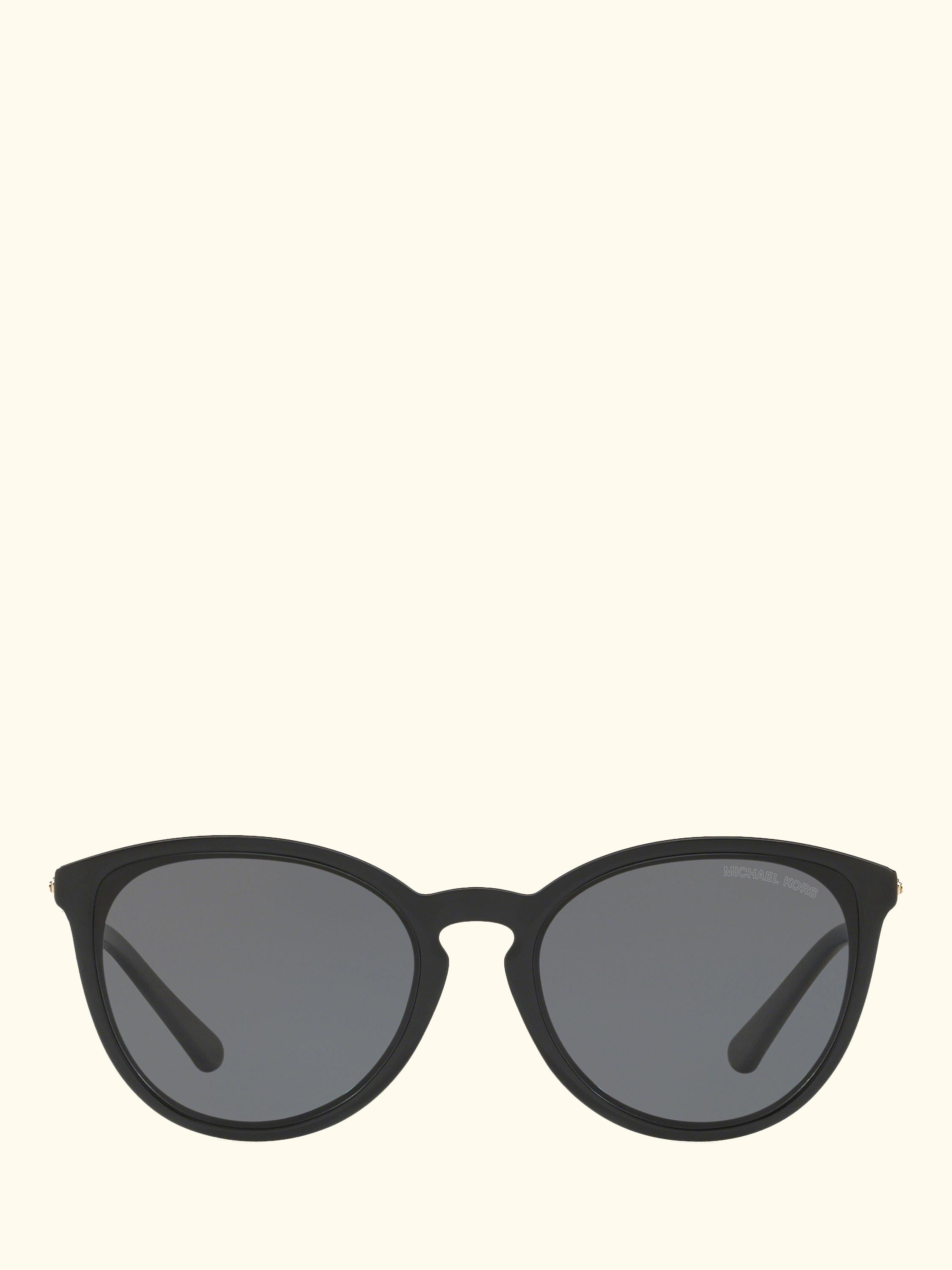 MK2080U Women's Chamonix Polarised Oval Sunglasses, Black/Grey
