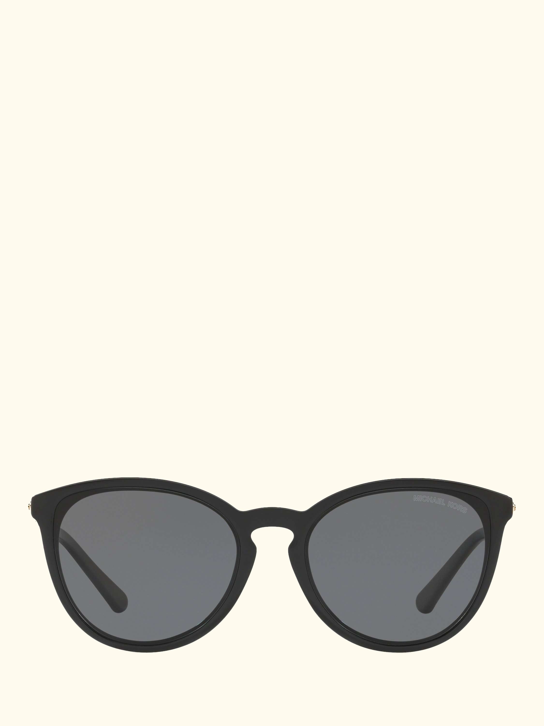 MK2080U Women's Chamonix Polarised Oval Sunglasses, Black/Grey