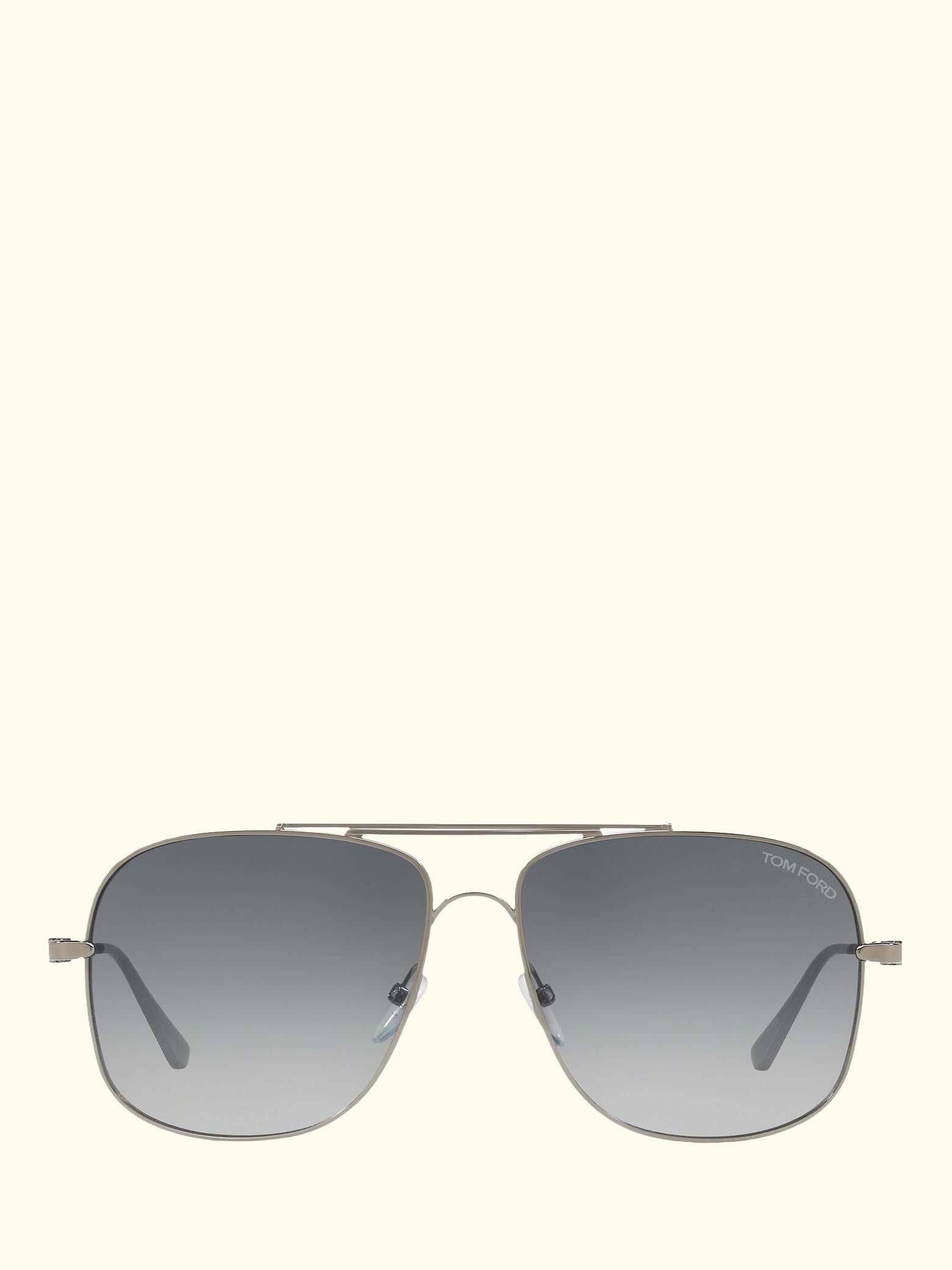 FT0669 Men's Square Sunglasses, Rose Gold/Grey Gradient